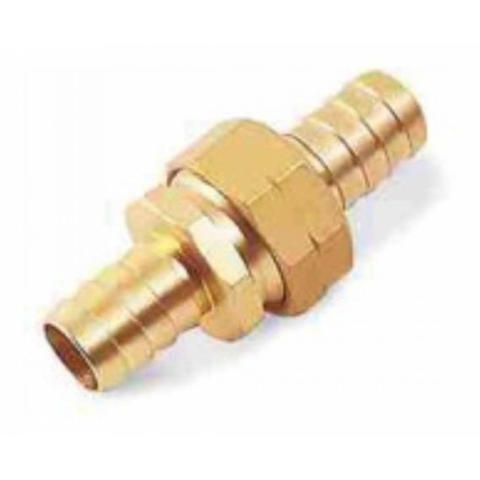 Conexion Para Manguera De 3/4 De Pulgada Dorado Truper