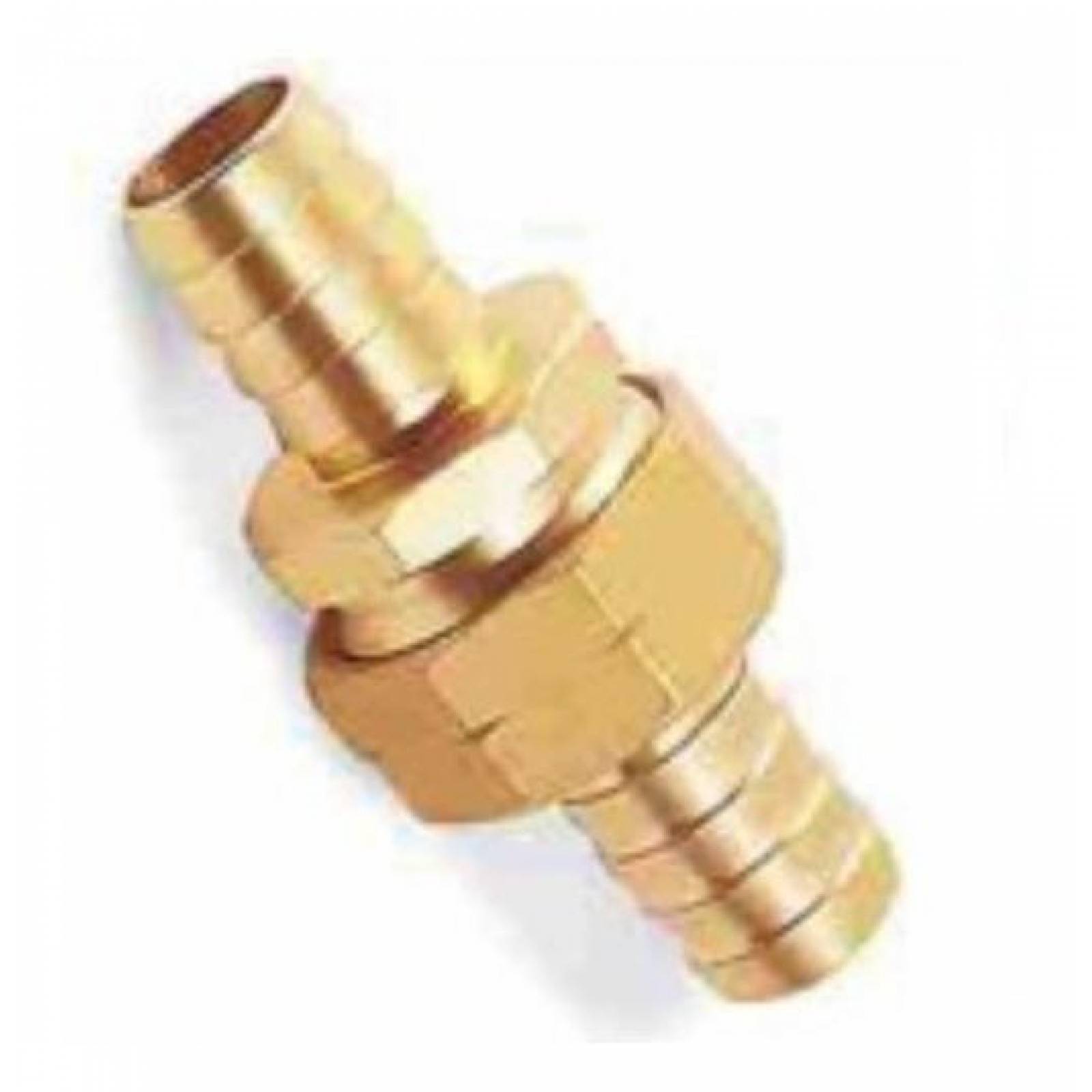 Conexion Para Manguera De 3/4 De Pulgada Dorado Truper