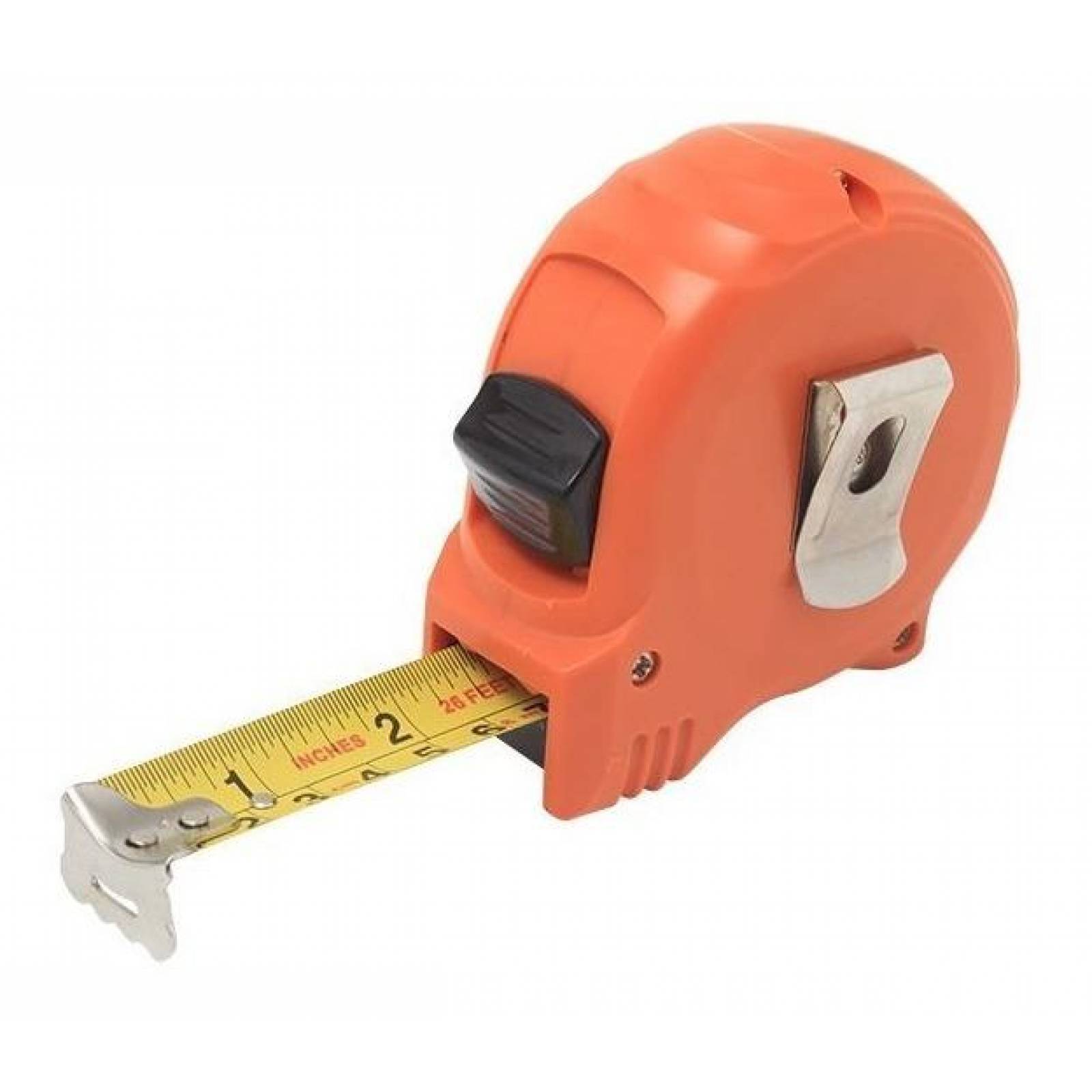 Flexómetro Cinta Metrica De 8 Metros Hdx Naranja Con Envio 