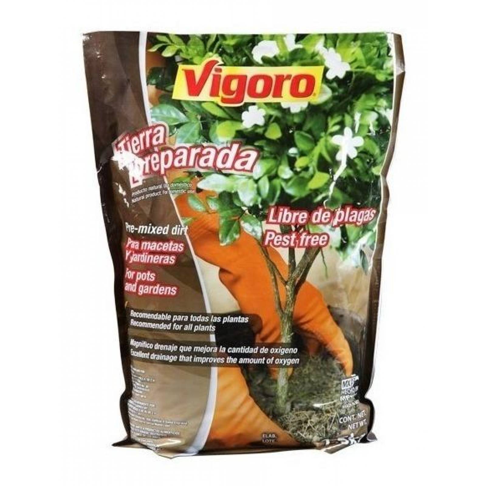 Tierra Preparada Para Macetas Y Jardines 2.5 Kg