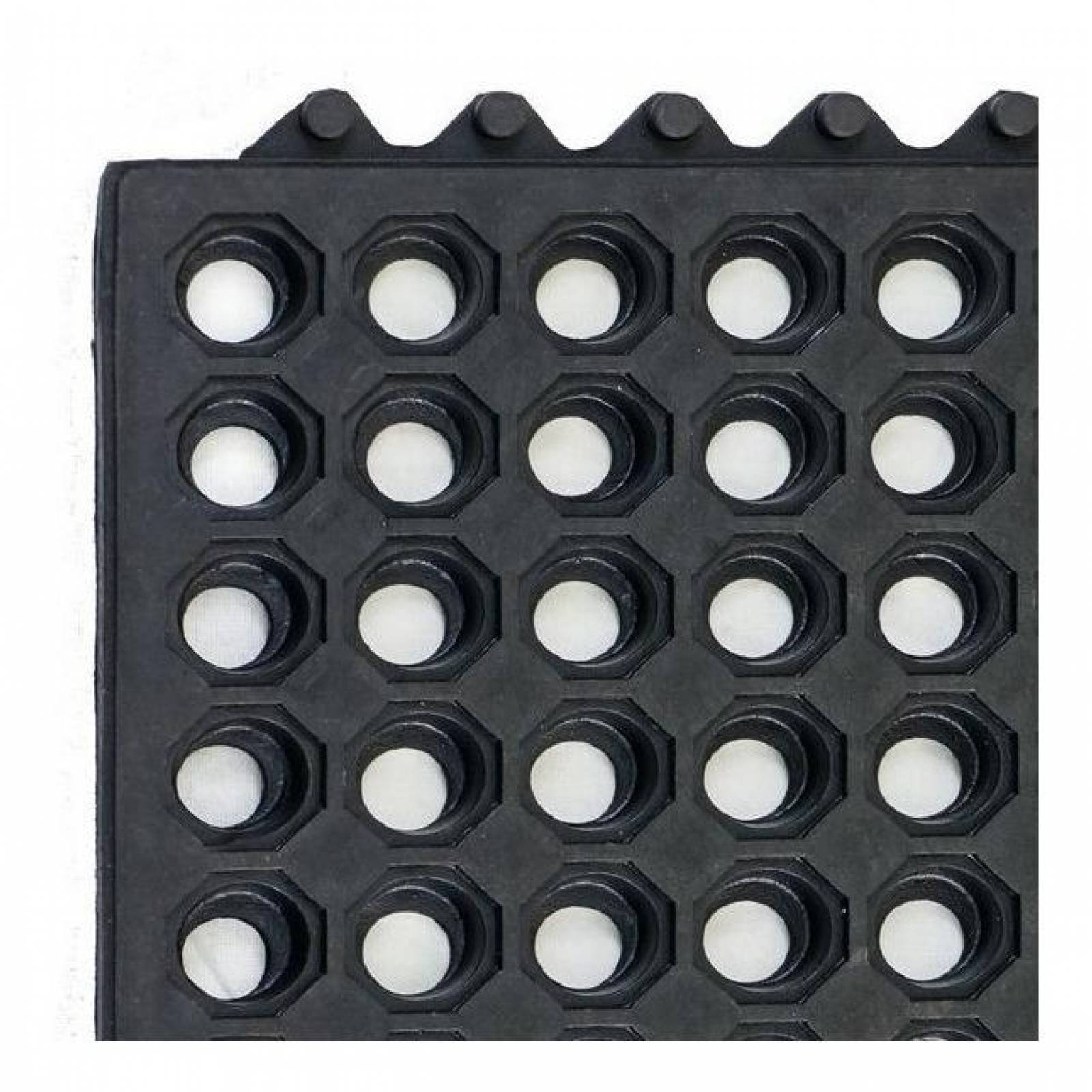 Tapete Antifatiga Color Negro Medida De 90 X 90 Cm 
