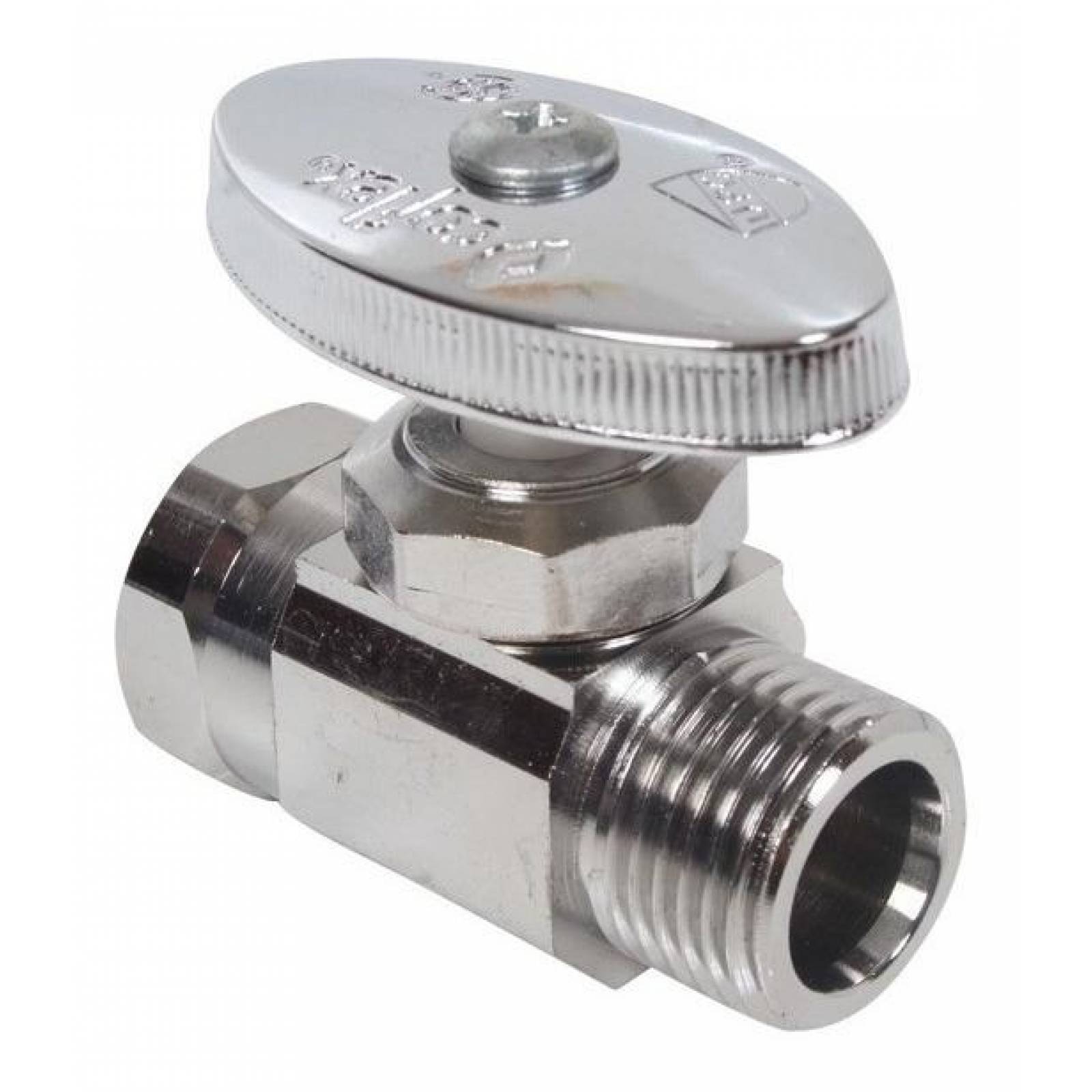 Válvula Angular Aluminio 1/2 X 3/8 Pulgadas Dh