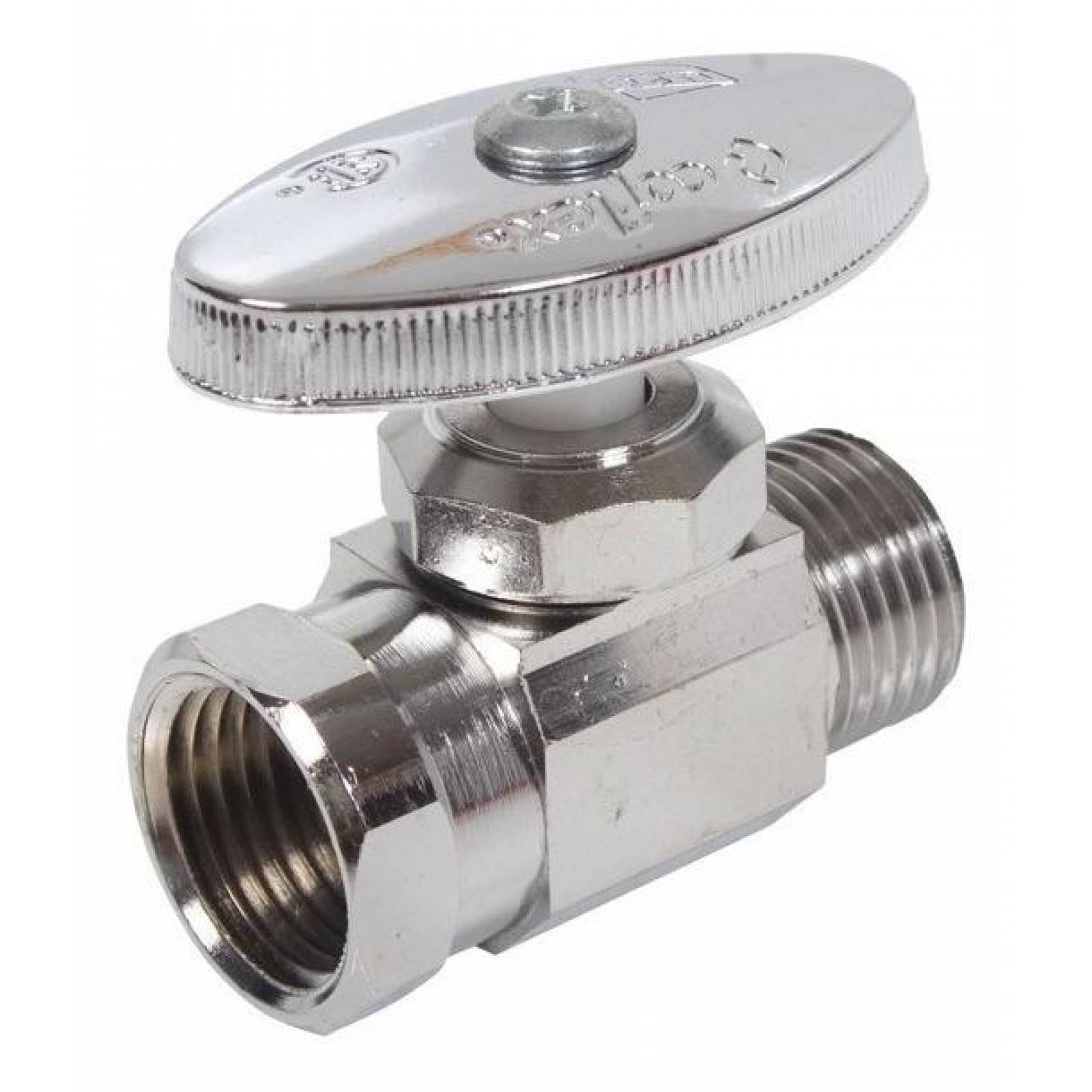 Válvula Angular Aluminio 1/2 X 3/8 Pulgadas Dh