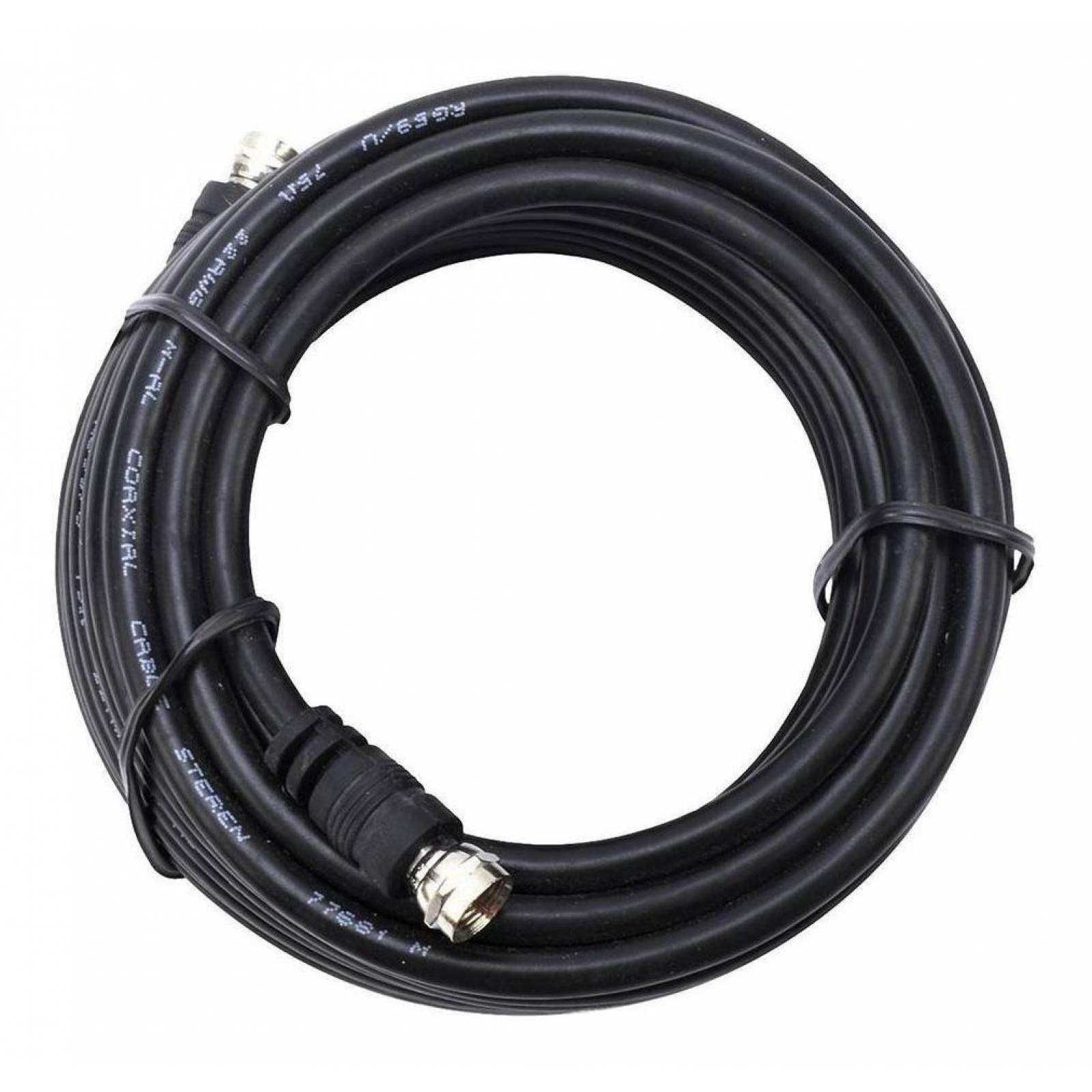 Arnés De Cable Coaxial Steren Conectores De Rosca F 