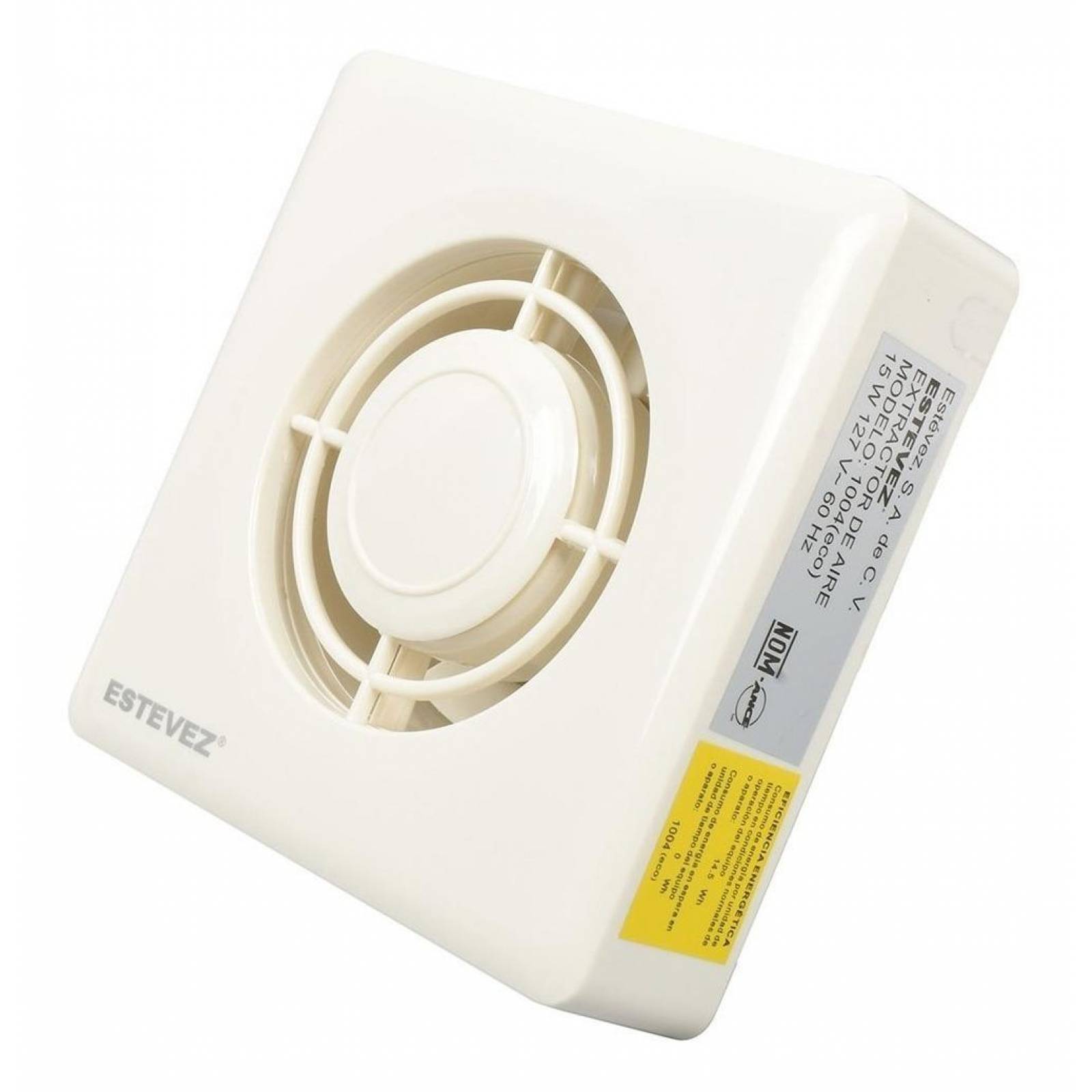 Extractor De Aire 15 X 15 Cm Blanco Estévez Dh 