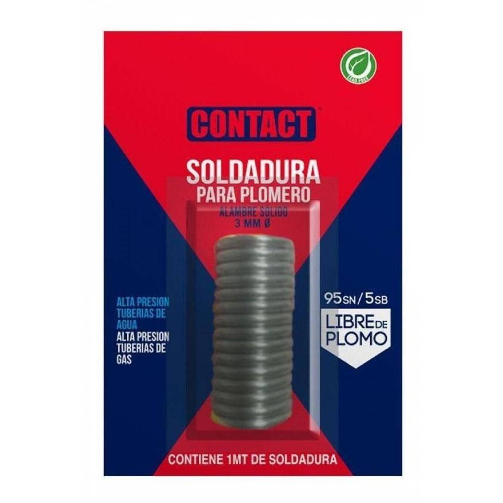 Soldadura Monarca 95sn/5sb 1 Mt 