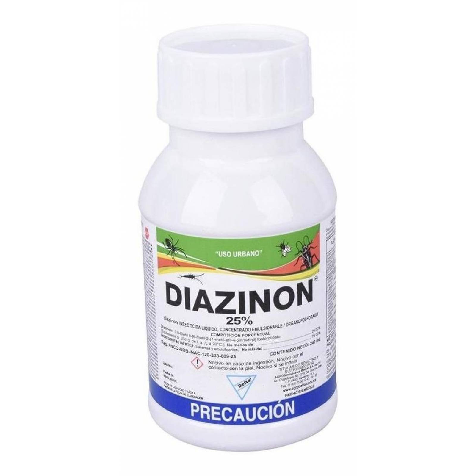 Insecticida Líquido De 240 Mililitros Diazinon 