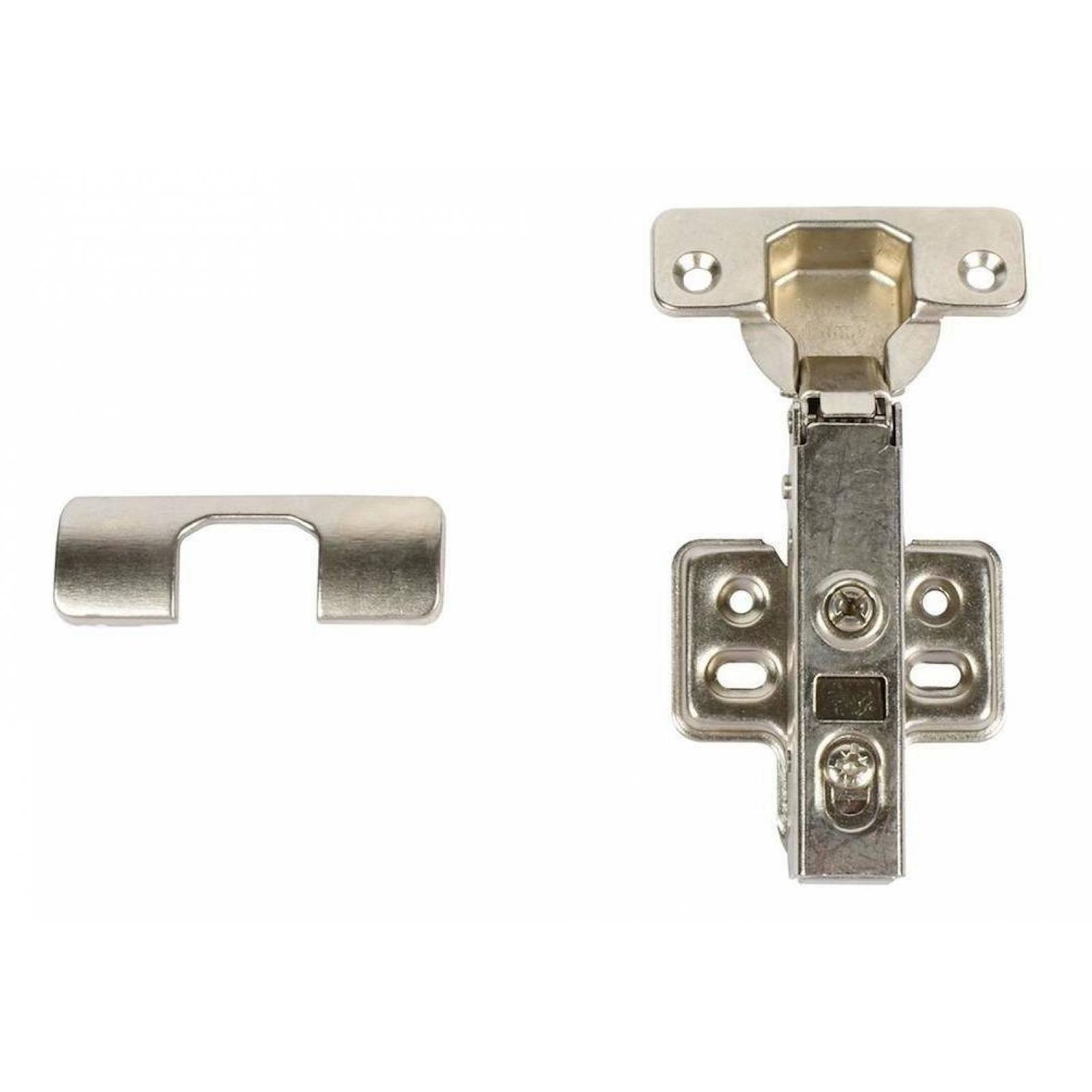 Bisagra De Pistón Cobertura Completa 2 1/2 X 3 Plata 