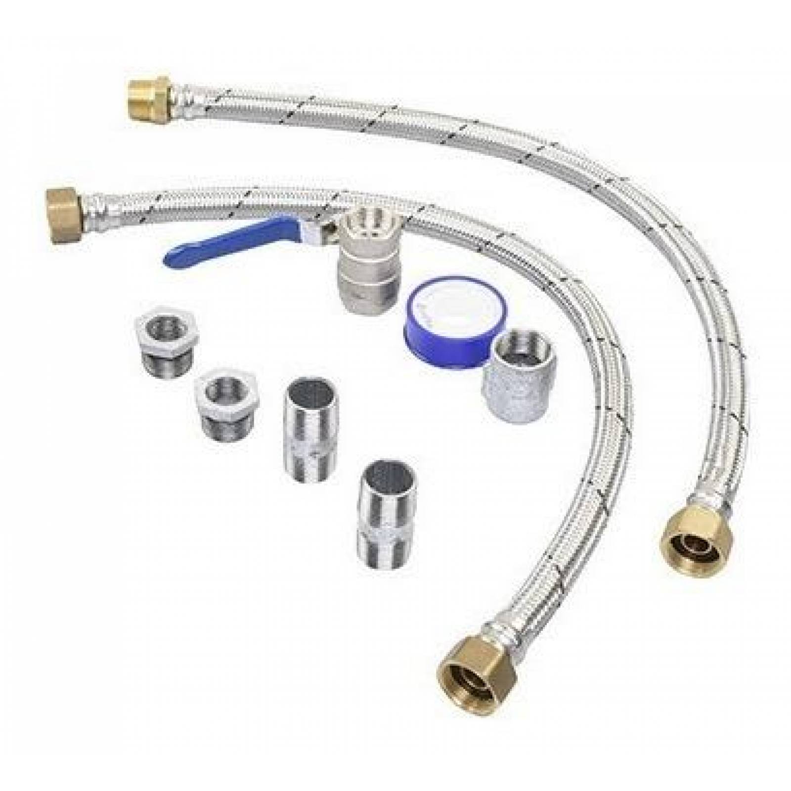 Paquete Para Instalación De Boiler Eléctrico 60 Cm Gris 