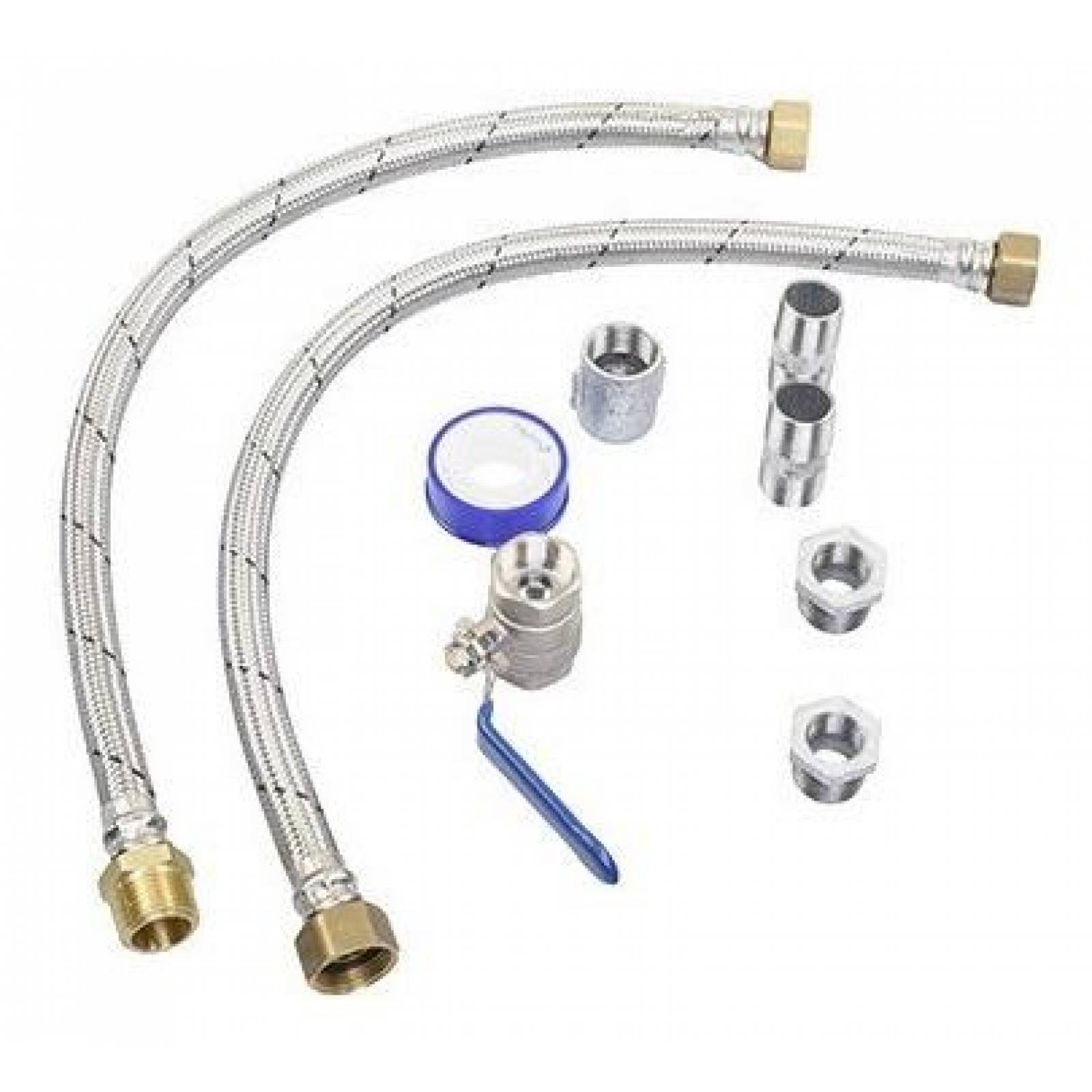 Paquete Para Instalación De Boiler Eléctrico 60 Cm Gris 