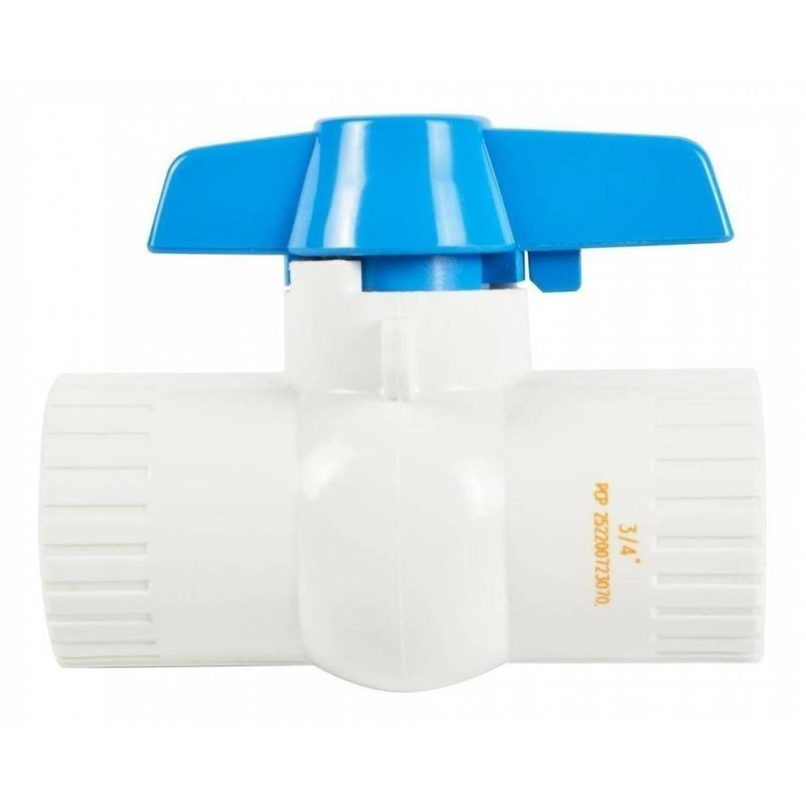 Valvula De Esfera Pvc Roscar 3/4 