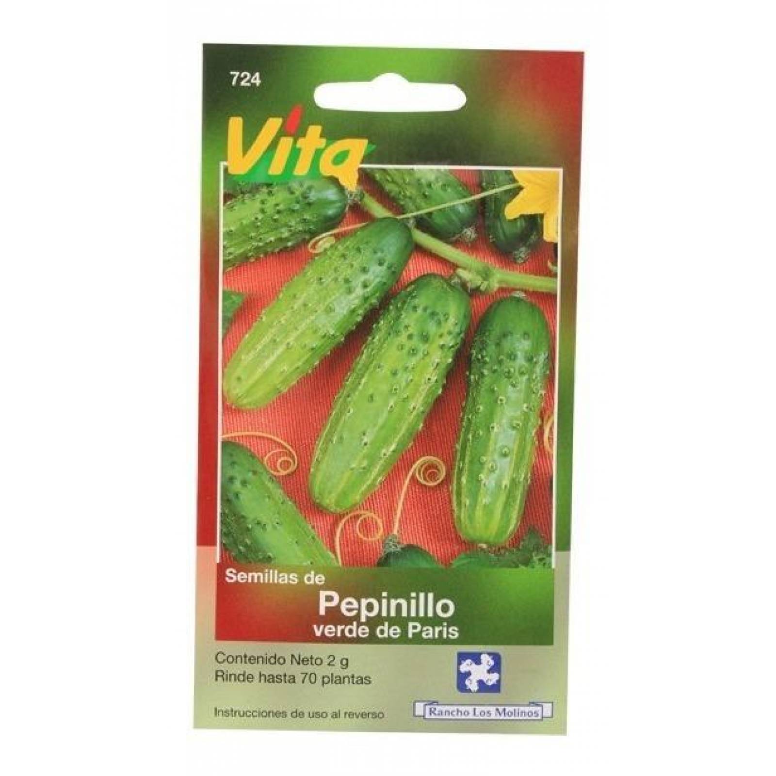 Semillas Para Sembrar Pepinillo Verde De Paris 