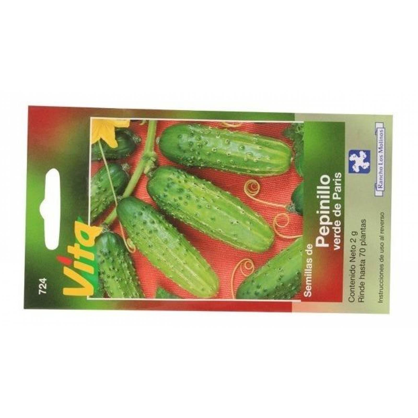 Semillas Para Sembrar Pepinillo Verde De Paris 
