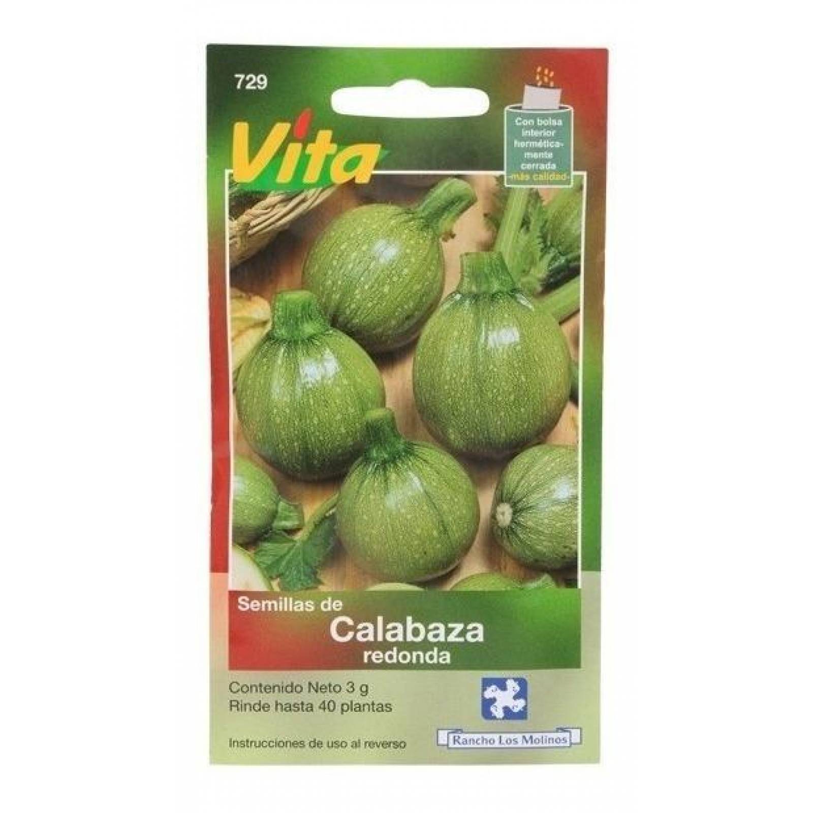 Semillas Para Sembrar Calabaza Redonda 