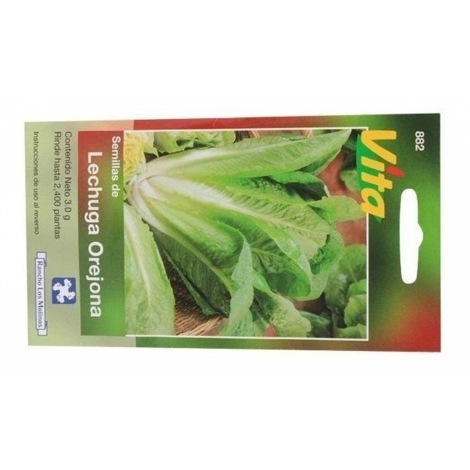 Semillas Para Sembrar Lechuga Orejona 