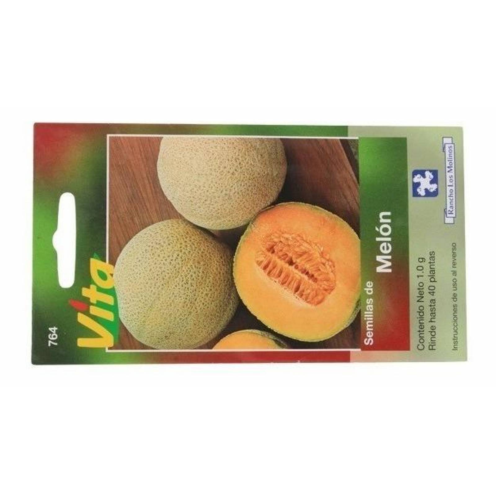 Semillas Para Sembrar Melón Charantais 