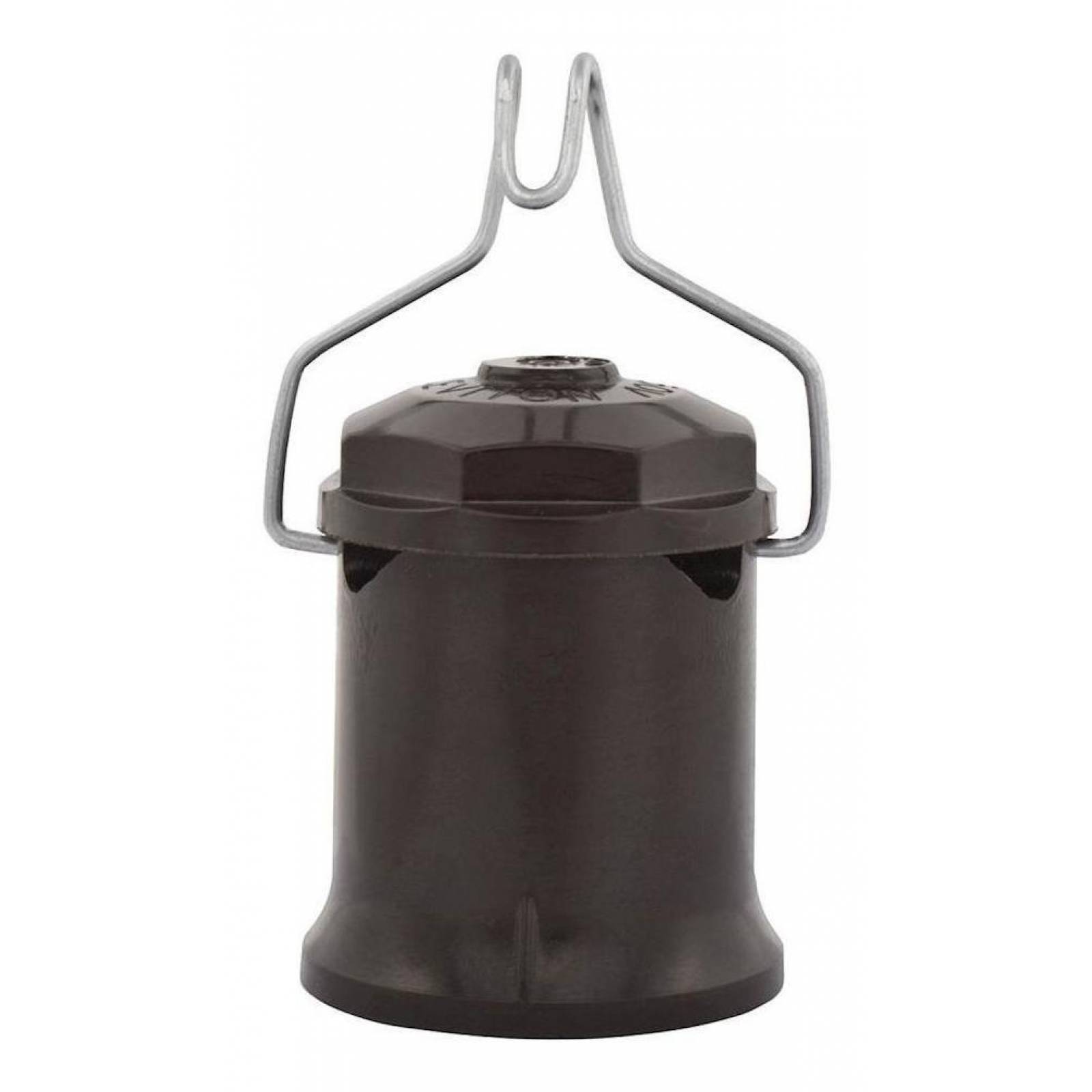 Socket Cableado Con Gancho Café 