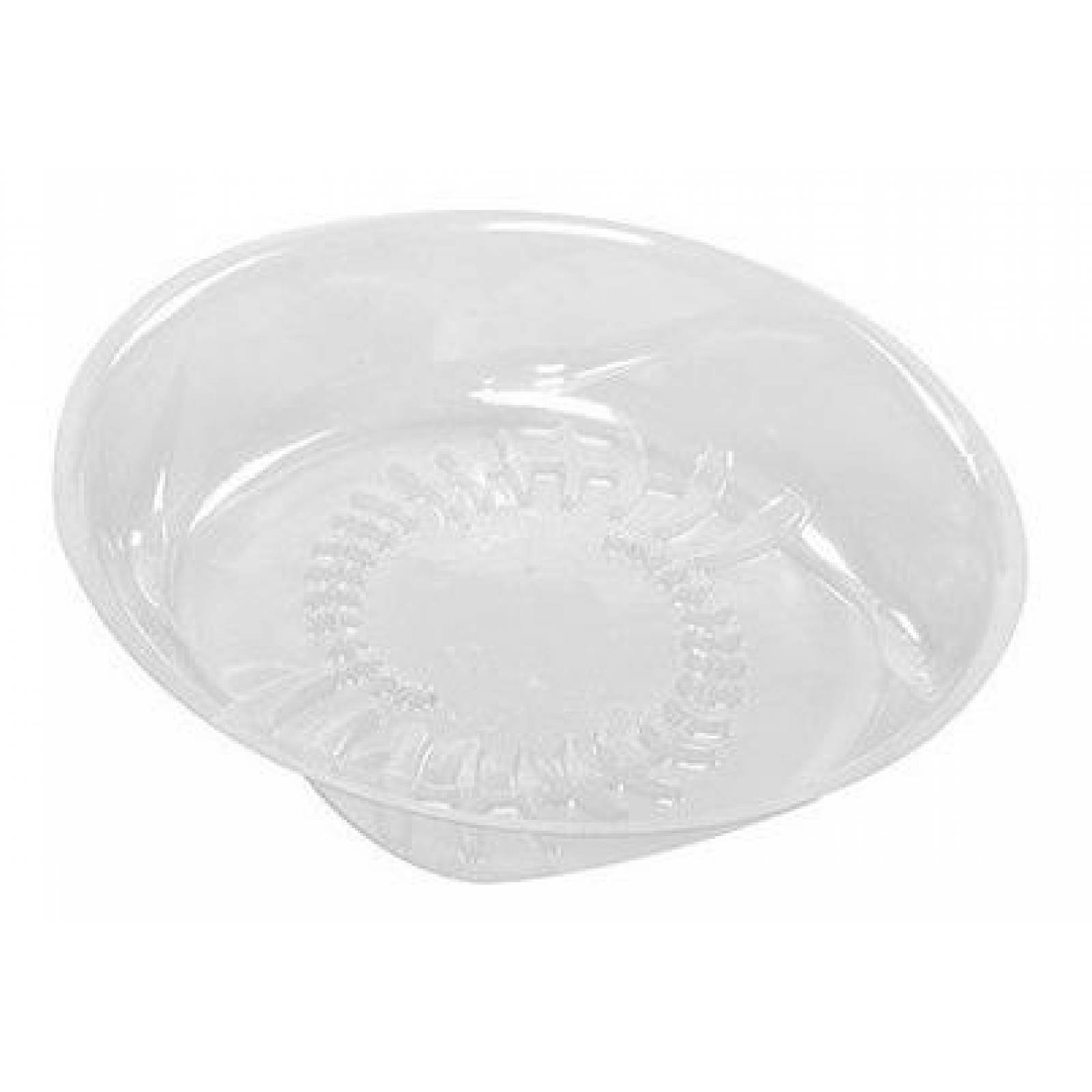 Plato Plástico 15 Cm Transparente 