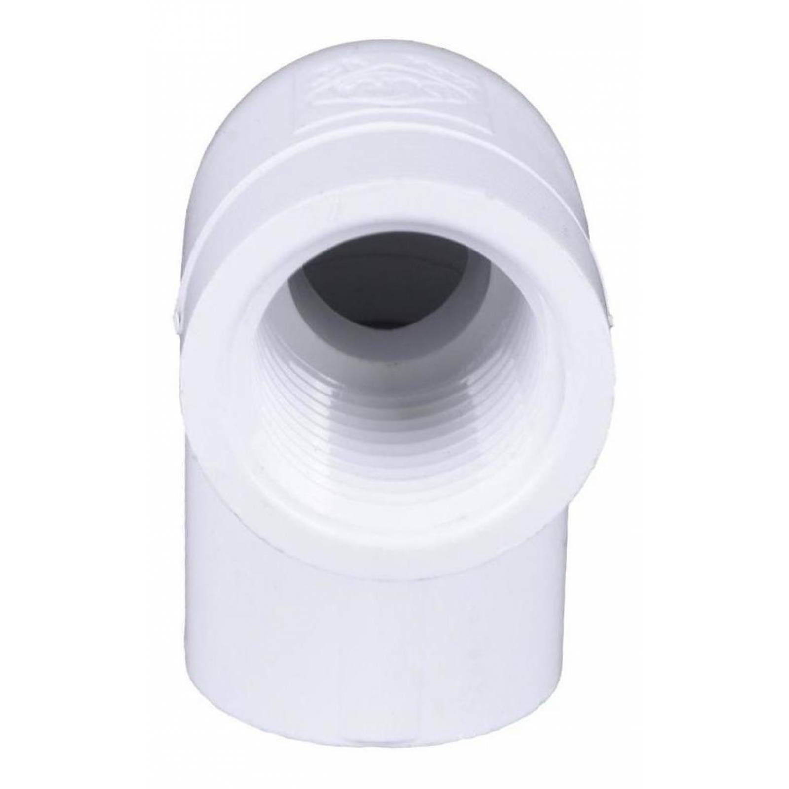 Codo 90 Grados De 1/2 Pulgada Blanco Dura 