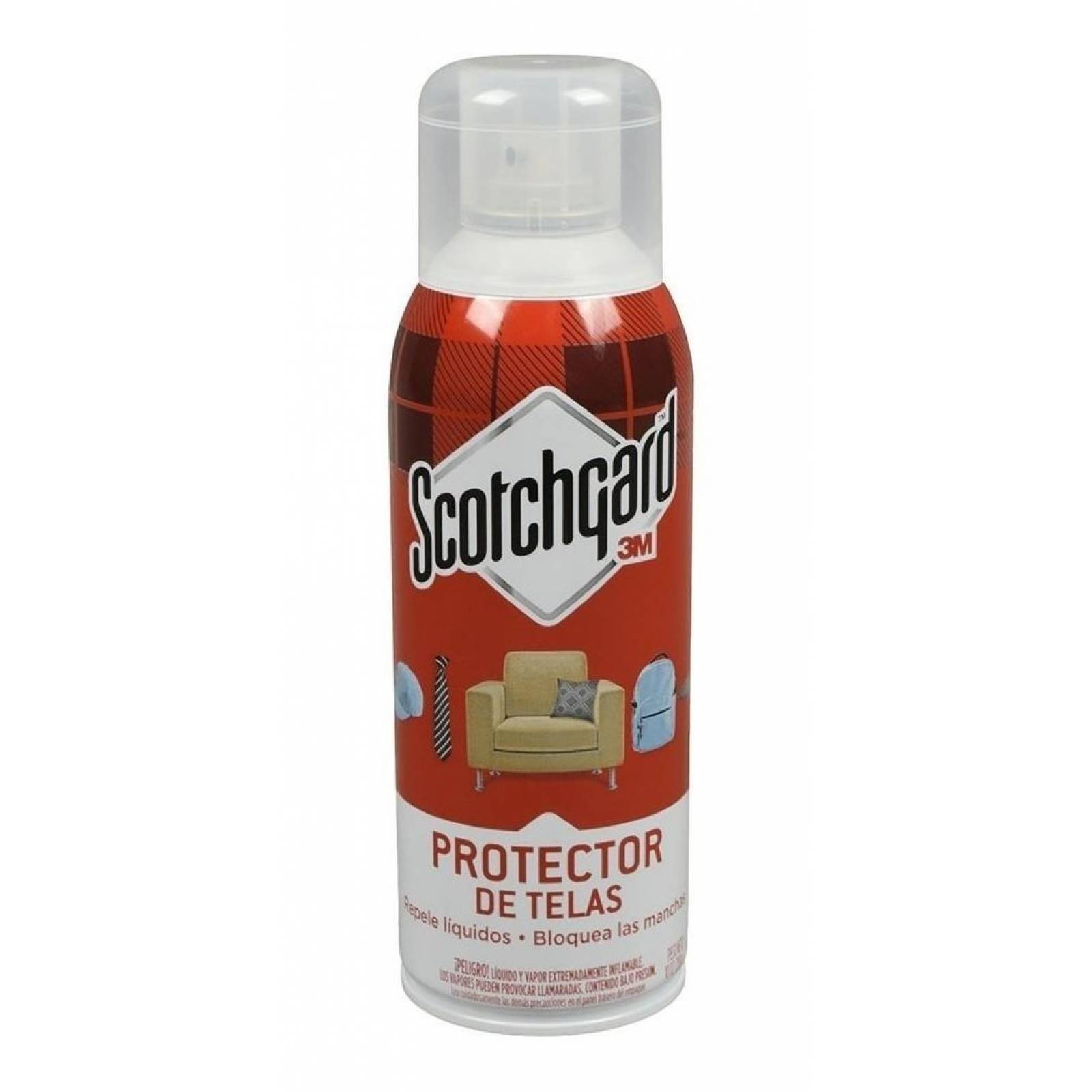 Limpiador De Telas Scotchgard 283 Gr Rojo 3m Dh 