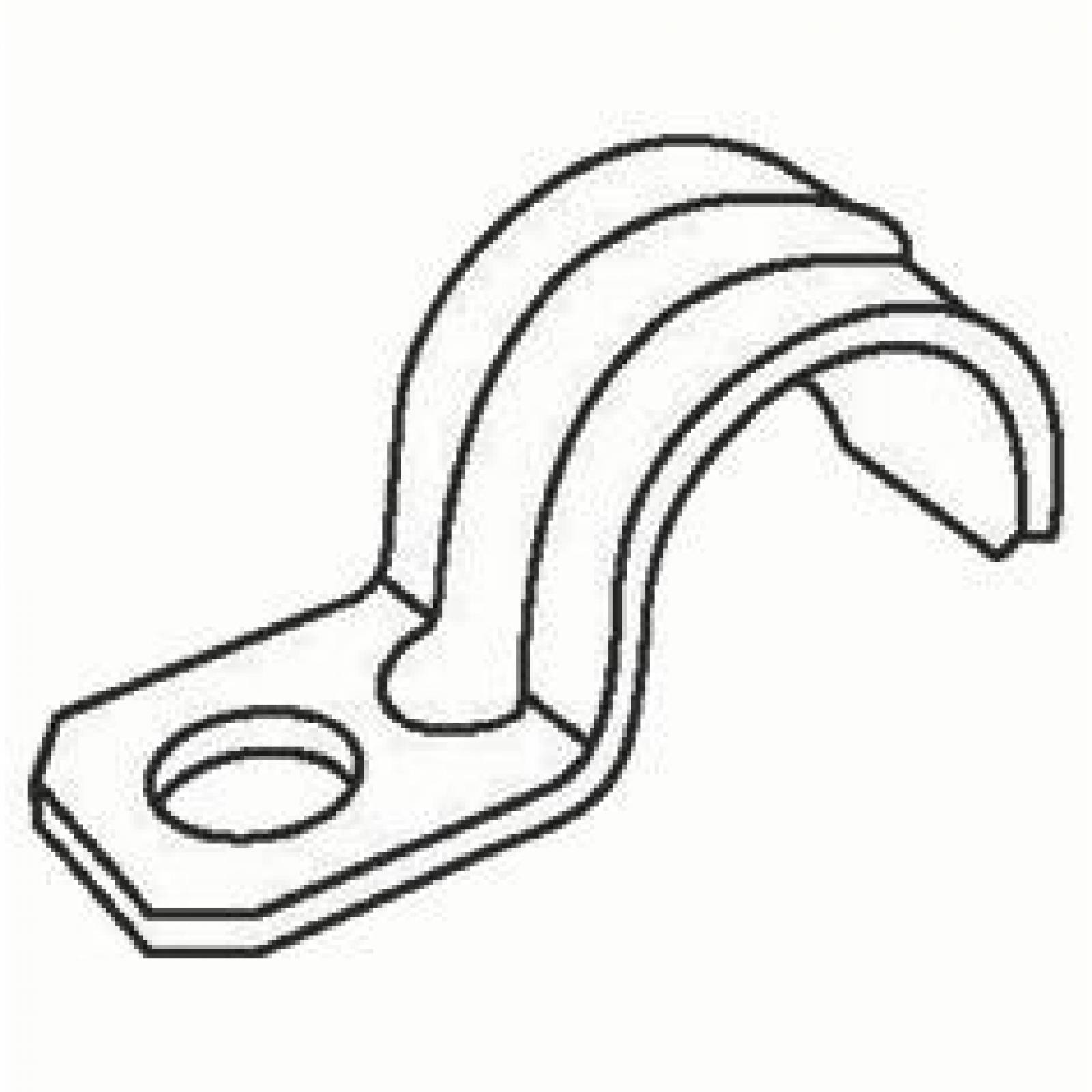 Uña Conduit Pared Gruesa 1/2 