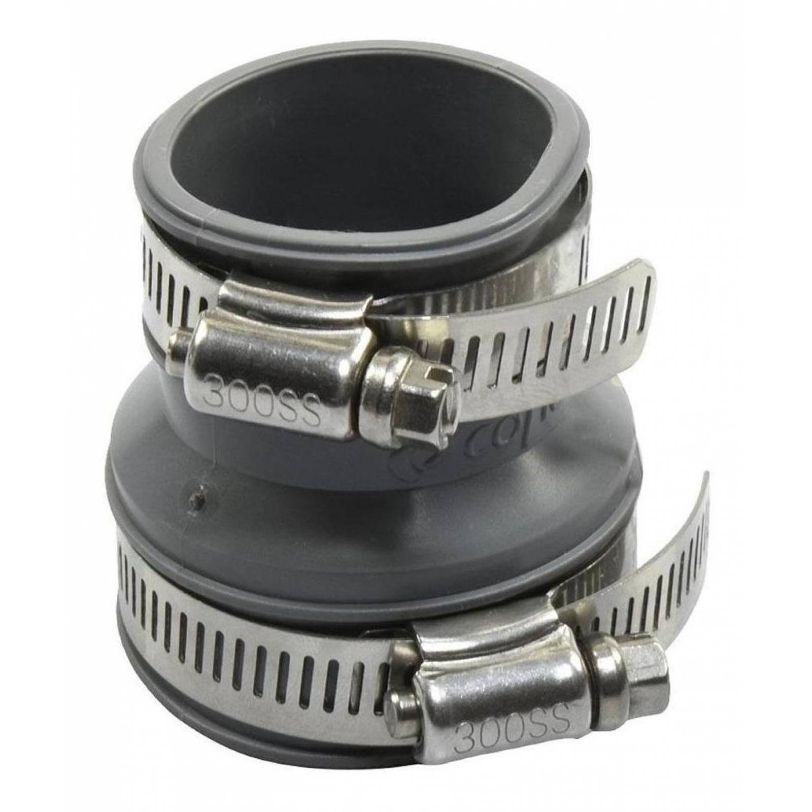 Acople Para Drenaje De Pvc 2 Y 1 1/2 Pulgada Gris 