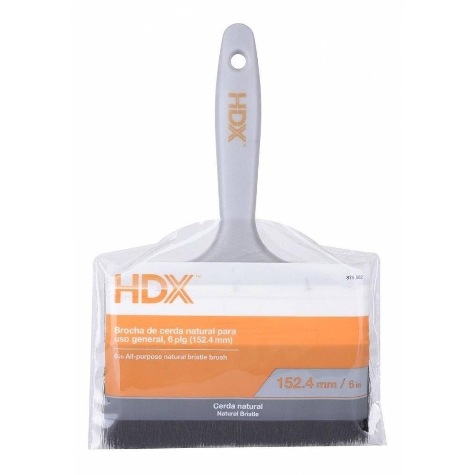 Brocha De Cerda Natural De 6 Pulgadas Hdx Dh