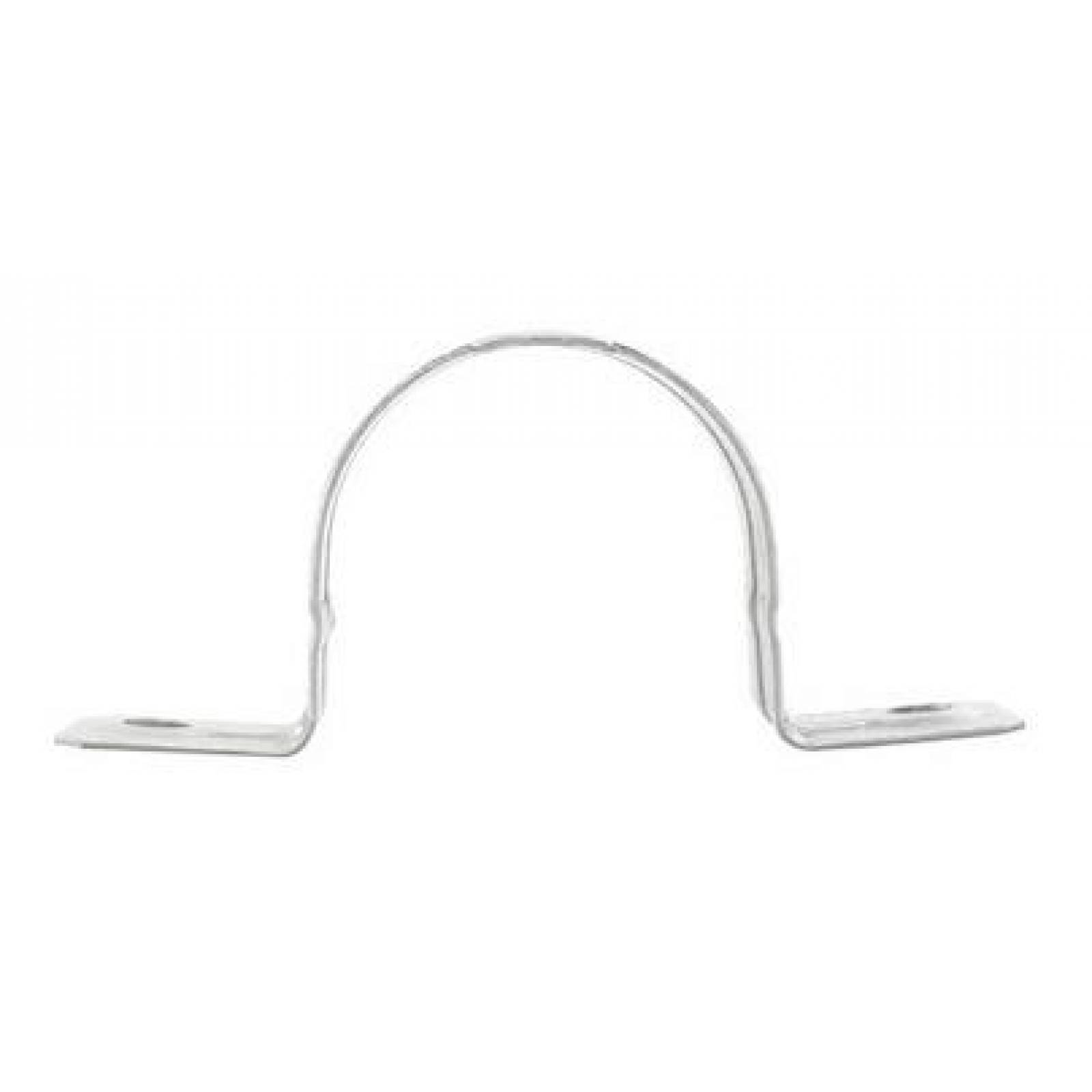 Abrazadera Omega Para Pared De Ada Plata