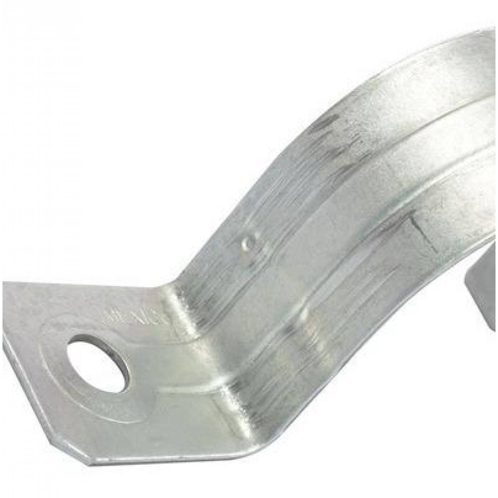 Abrazadera Omega Para Pared De Ada Plata