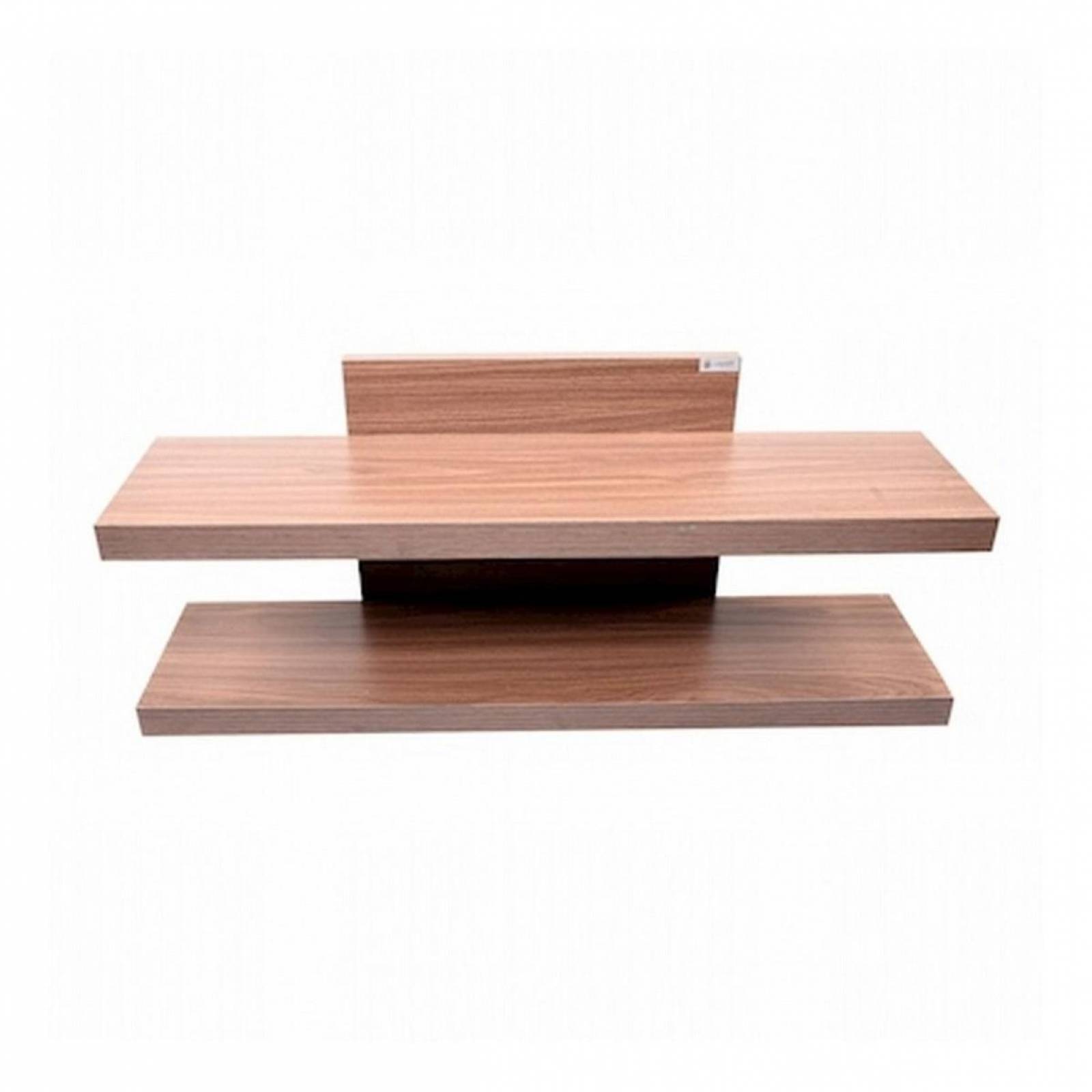 Repisa Doble Nivel Mdf 32 X 80 Cm 