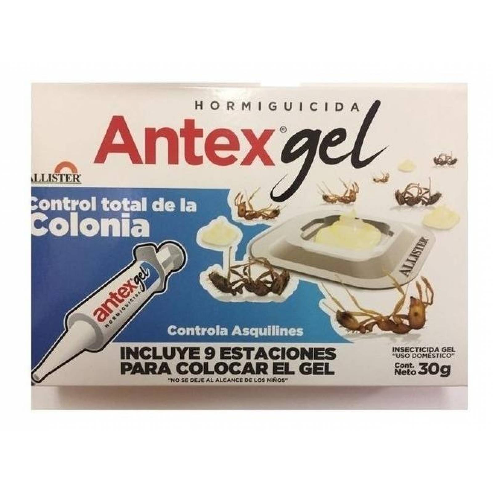 Insecticida Antex En Gel Para Hormigas Presentaciòn De 30g 