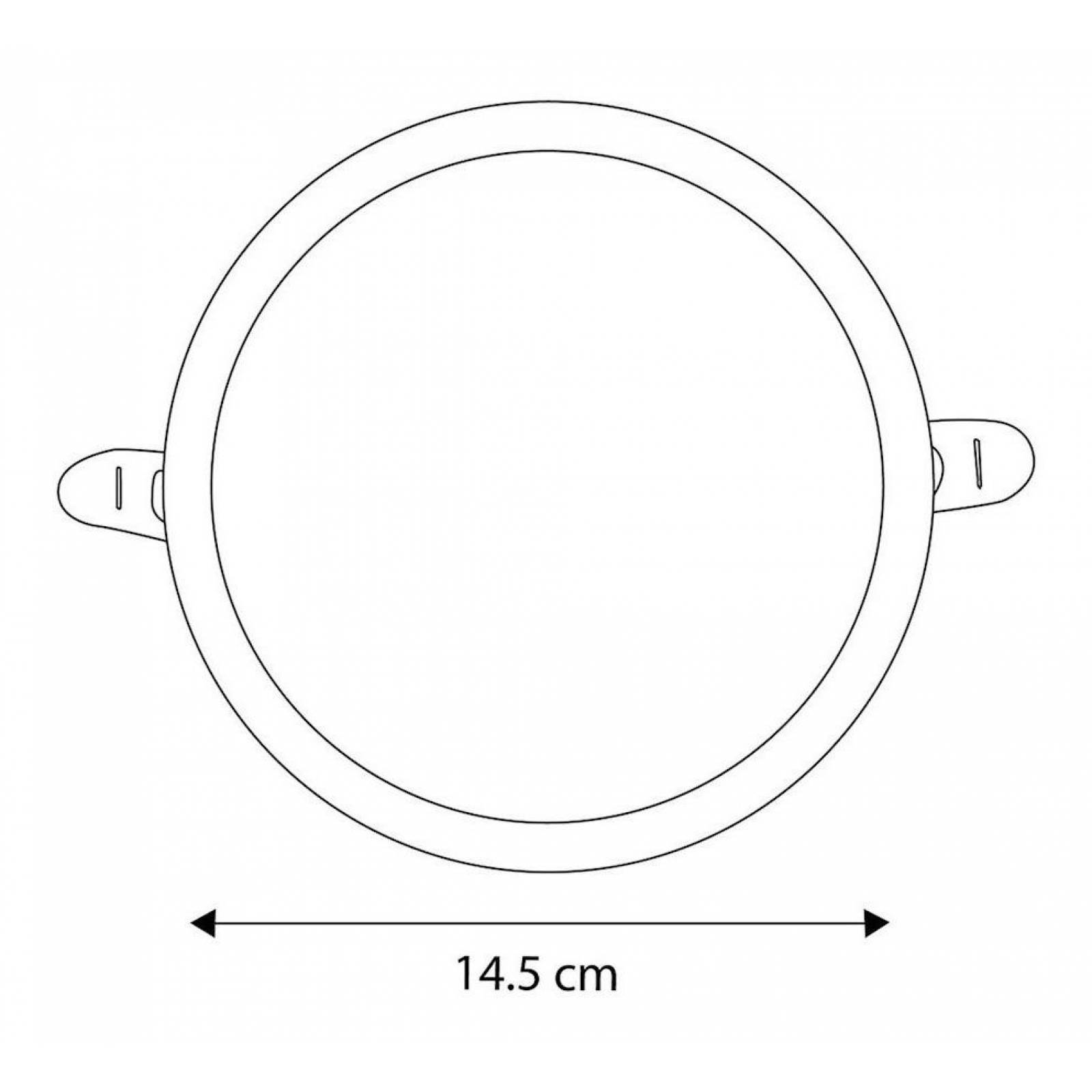 Luminario Empotrado Led Flat Deco 12 W Estevez Dh 