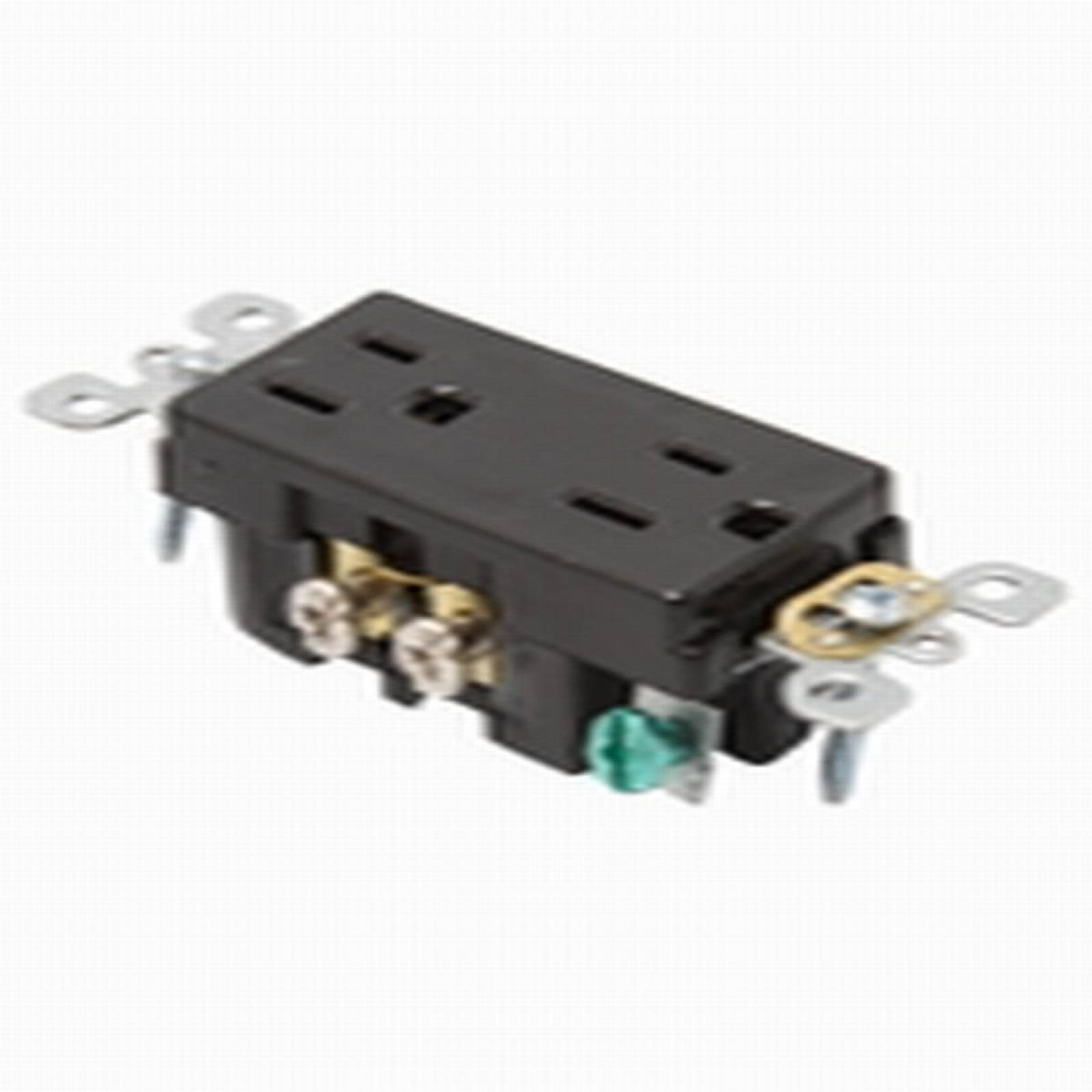 Contacto Dúplex Decora Negro 