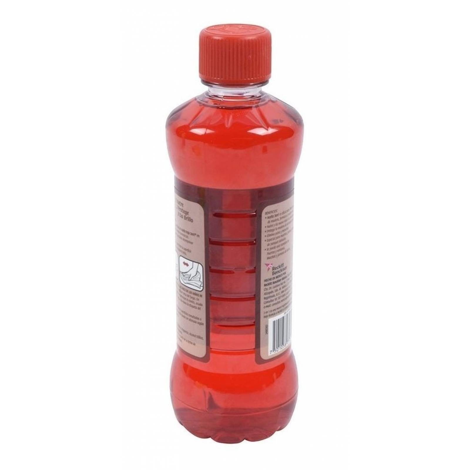 Aceite Lustrador 3 En 1 Rojo 480 Ml
