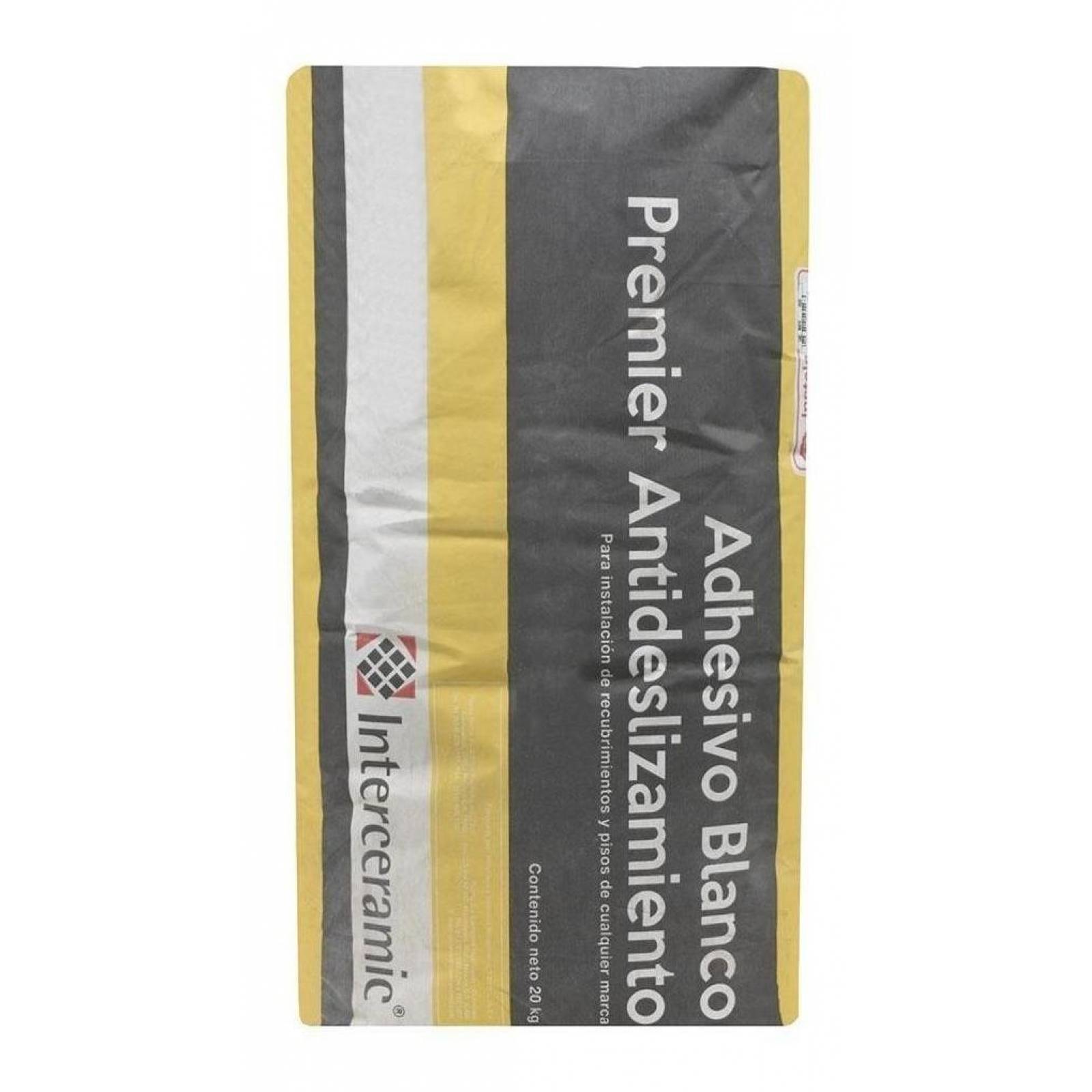 Adhesivo Premier Antideslizamiento Para Piso Blanco 20 Kg 