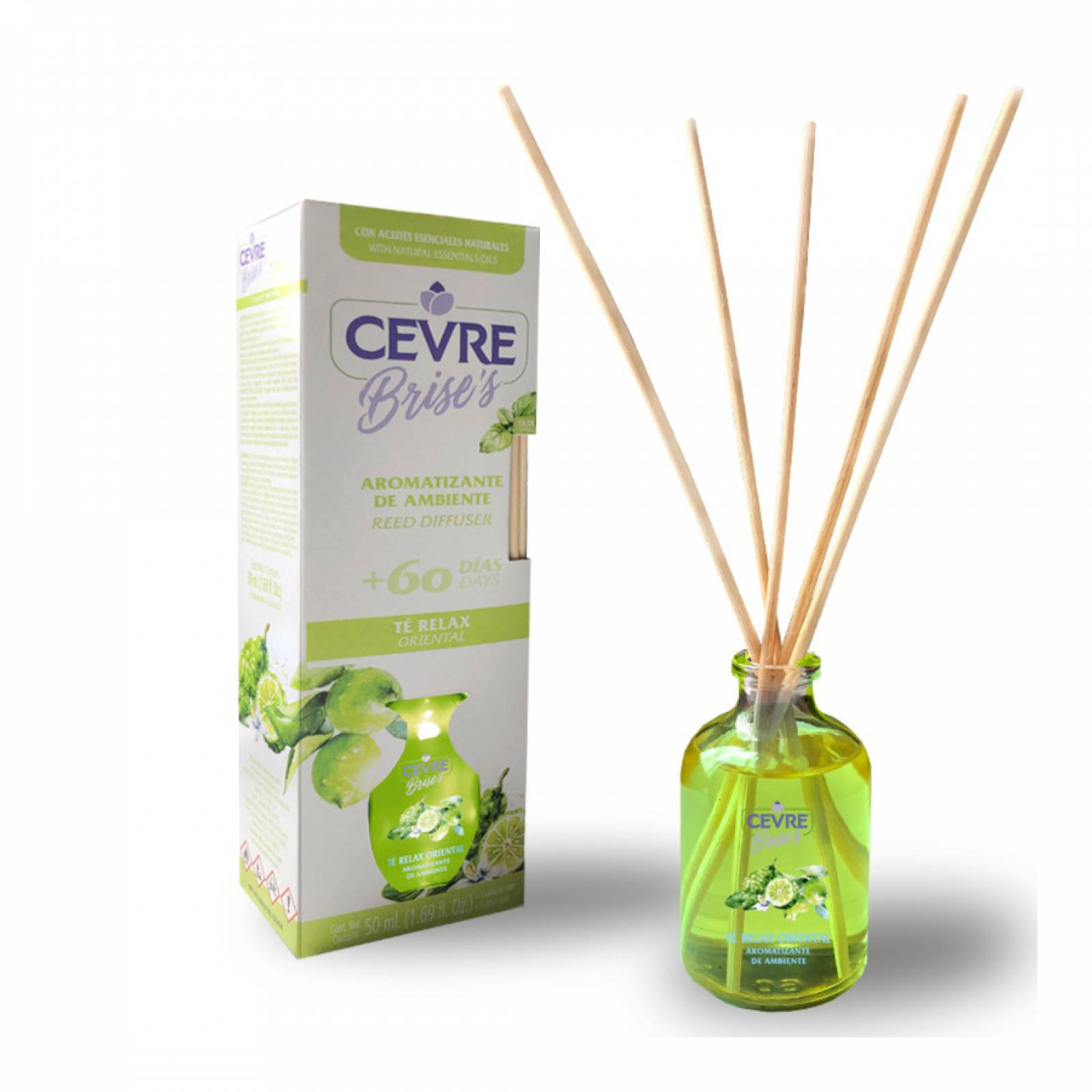 Aromatizador de Ambiente CEVRE Brise's Te Relax Oriental 50 ml