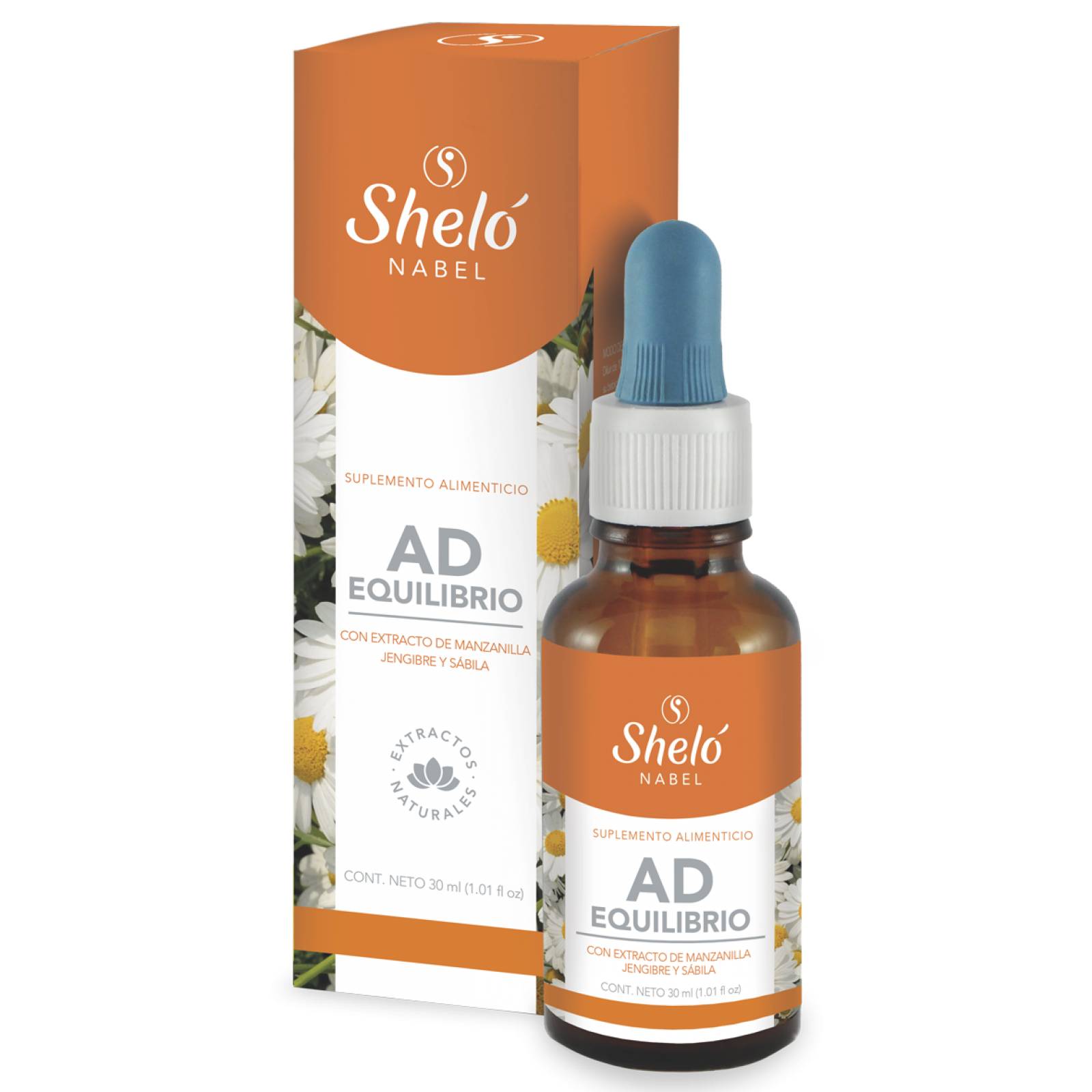 AD- EQUILIBRIO EXTRACTO DE MANZANILLA, JENGIBRE Y SÁBILA SHELÓ