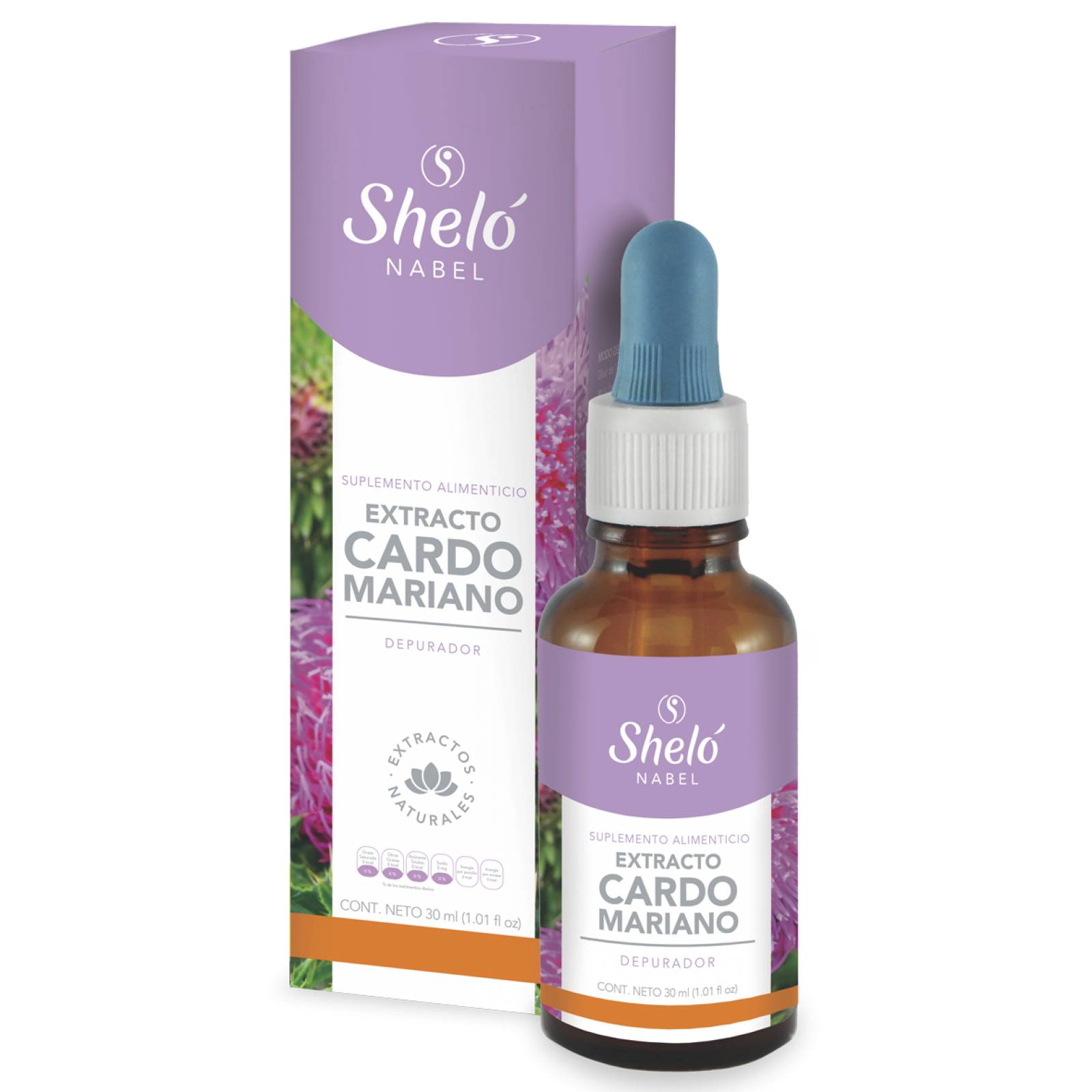 EXTRACTO DE CARDO MARIANO DEPURA Y PROTEGE EL HÍGADO SHELÓ.