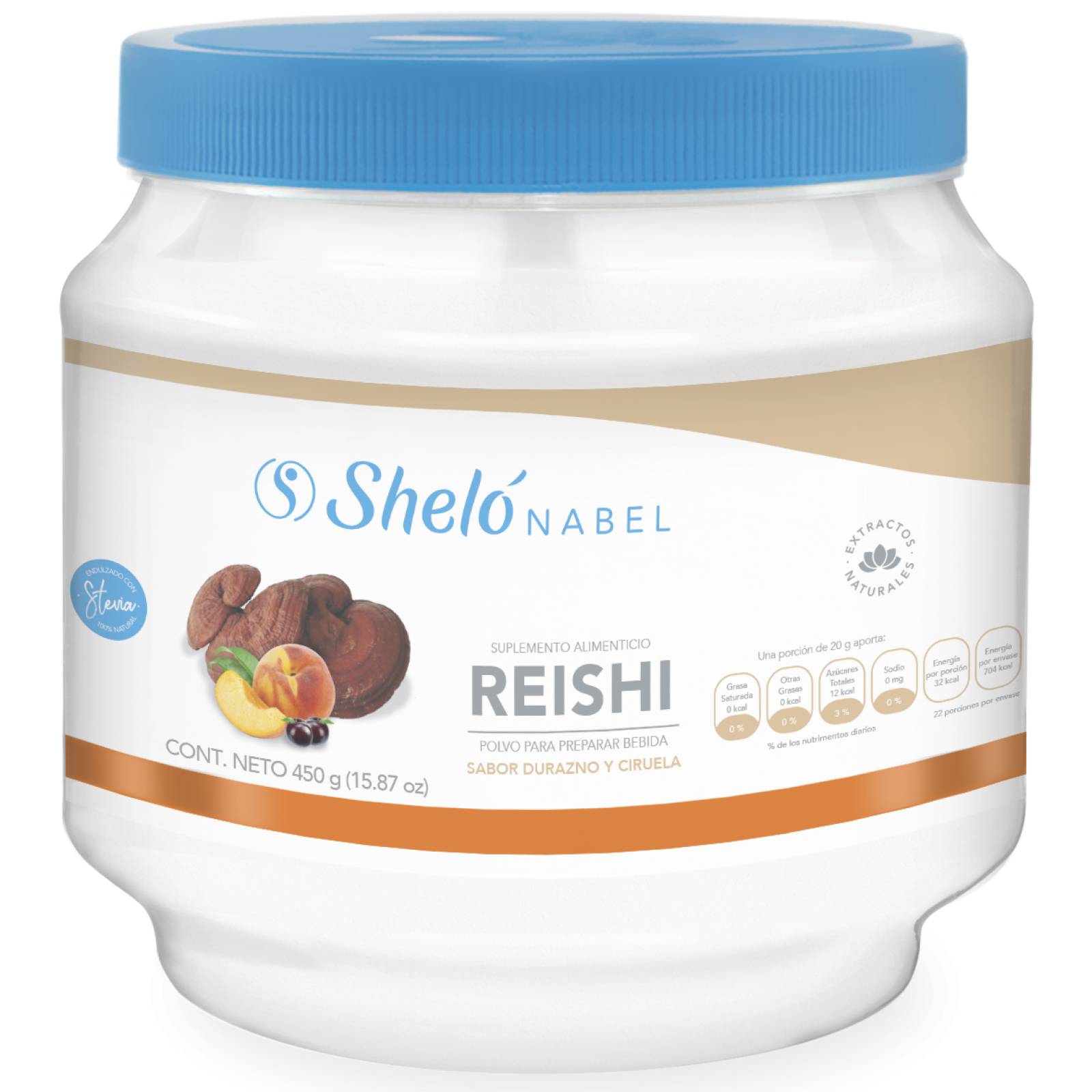 REISHI BEBIDA CON ANTIOXIDANTES 450G SHELÓ NABEL