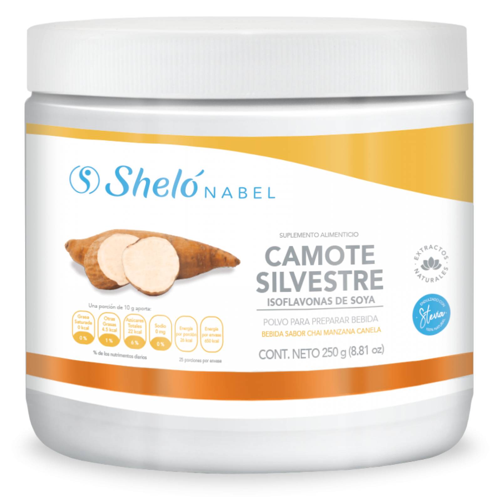 CAMOTE SILVESTRE PARA SINTOMAS DE MENOPAUSIA Y ANDROPAUSIA SHELÓ.