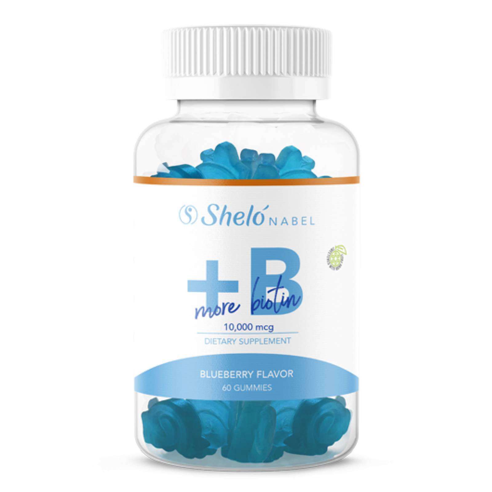 + Biotina Gomitas para Cabello y Uñas Sheló.
