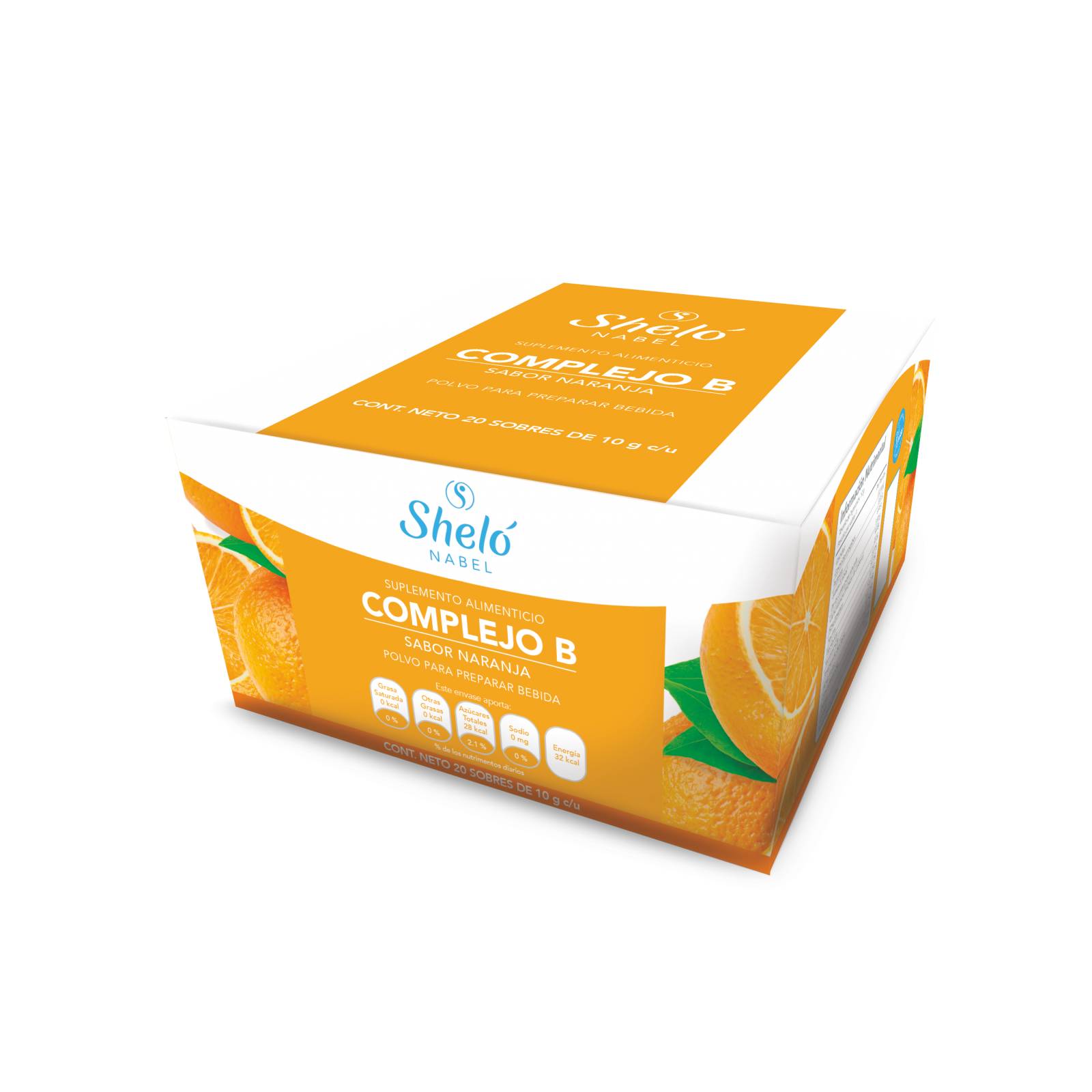 Complejo B Sabor Naranja 20 Sobres