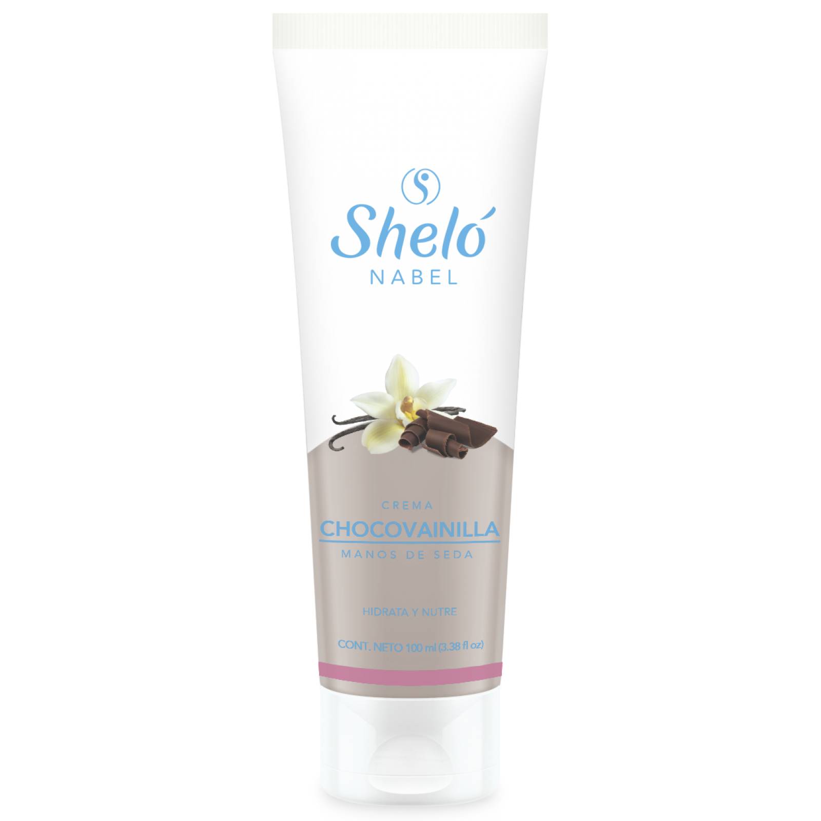 Crema Manos de Seda Choco Vainilla Vitamina E Sheló