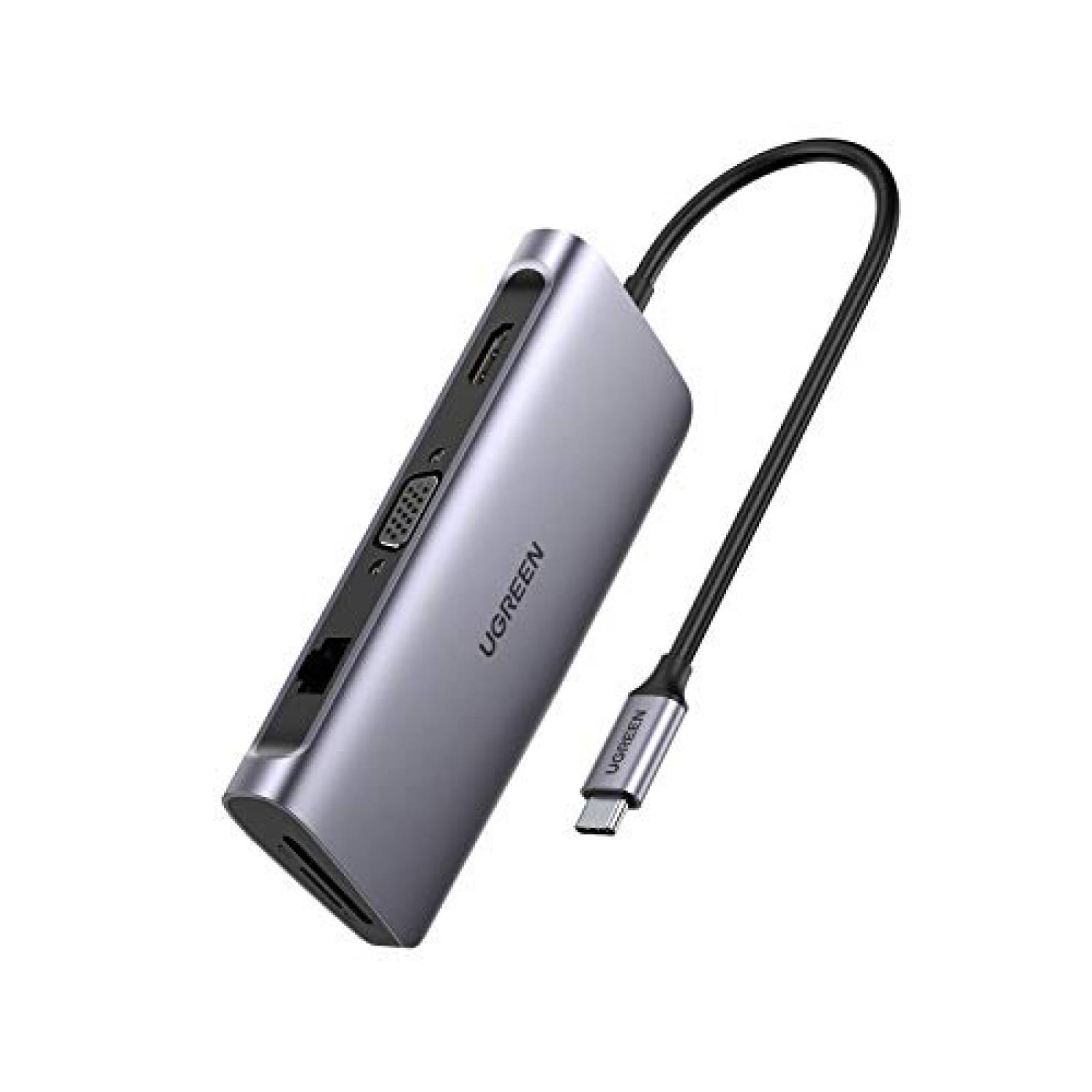UGREEN USB C Hub 3.1 Adaptador USB Tipo C 9 en 1 Hub co 8 iMac 2019Huawei SAMSUNG