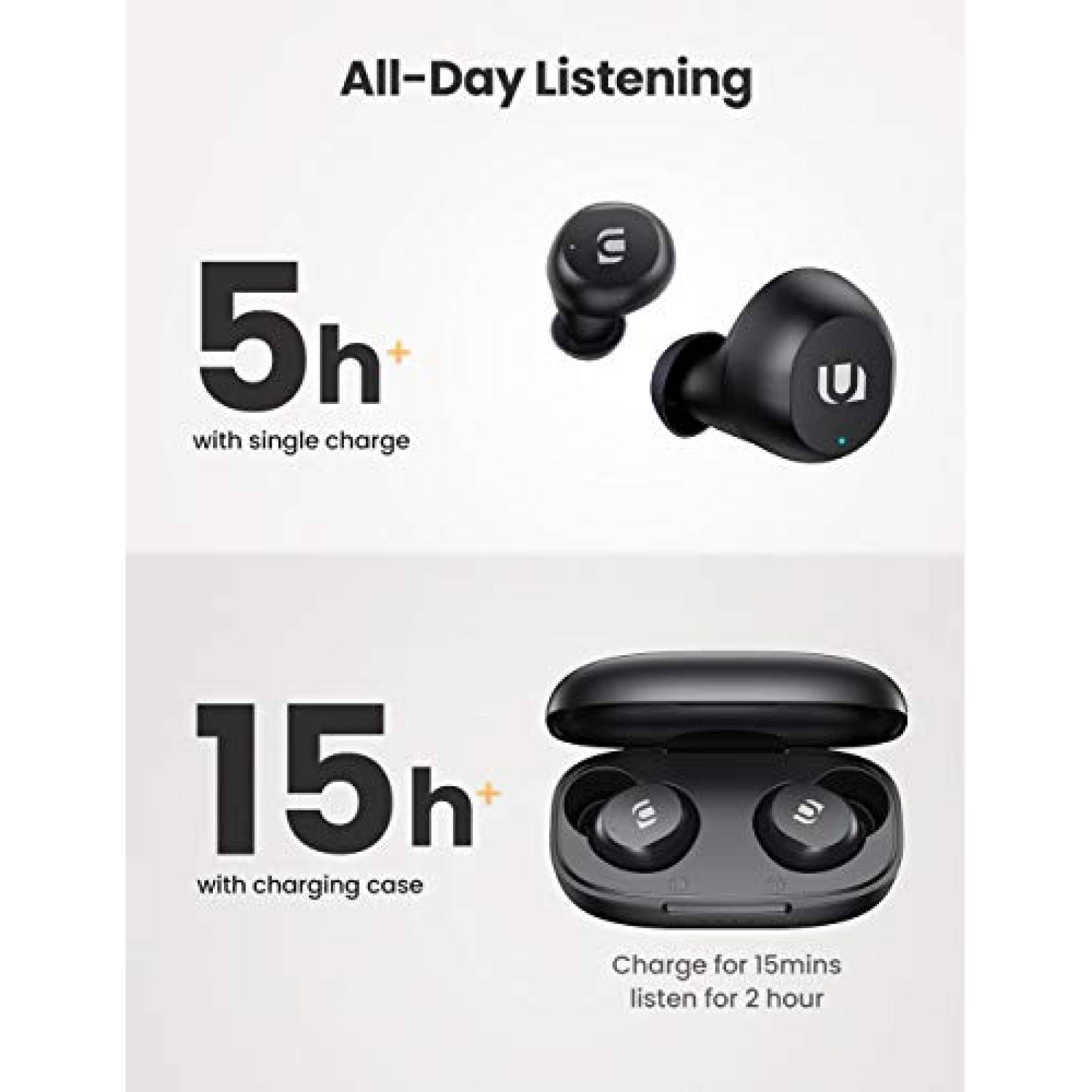 UGREEN Auriculares inalámbricos Bluetooth 5.0 Wireless    Samsung Huawei Motorola