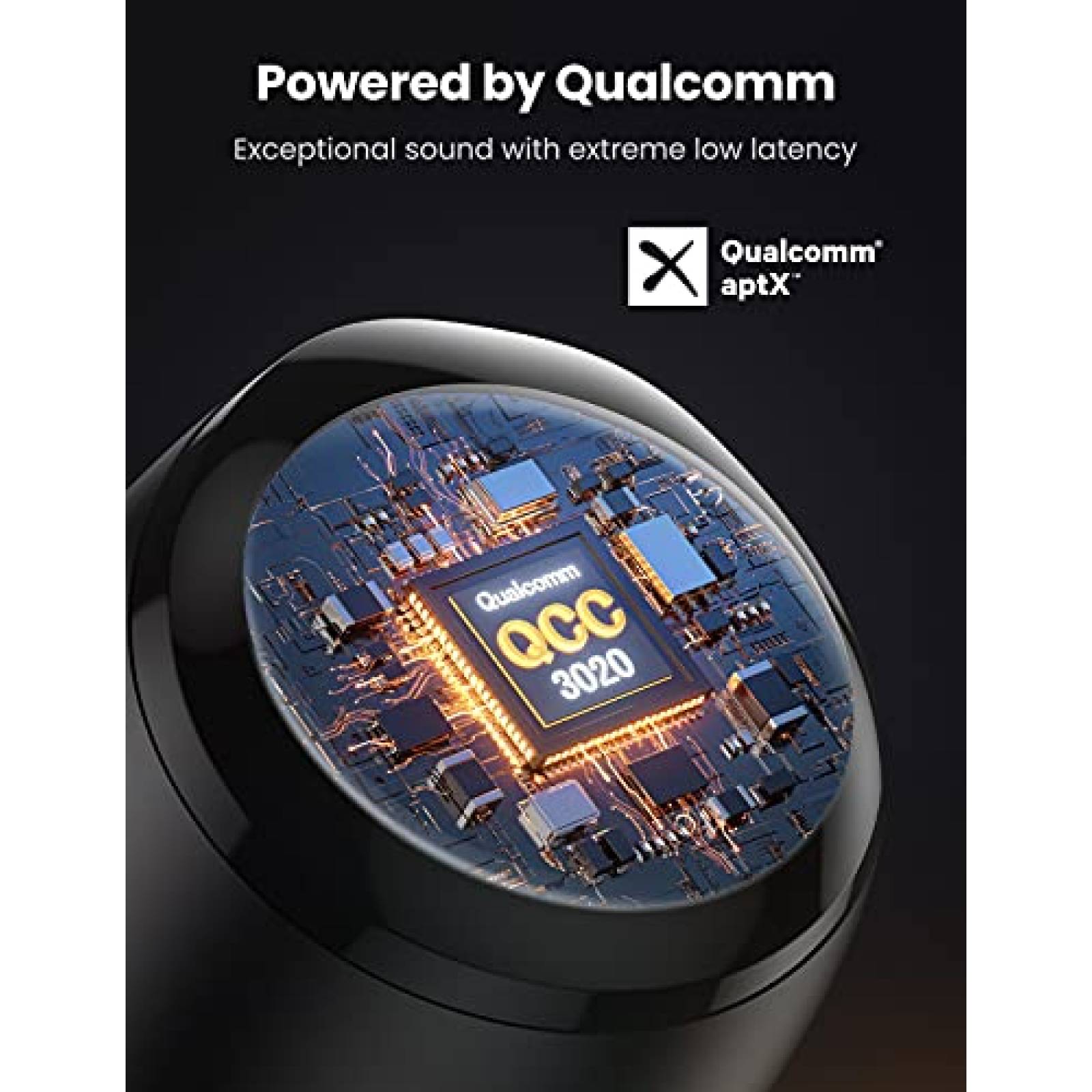 UGREEN HiTune Auriculares Inalambricos Bluetooth 5.0 Mi l Táctil IPX5 Impermeable