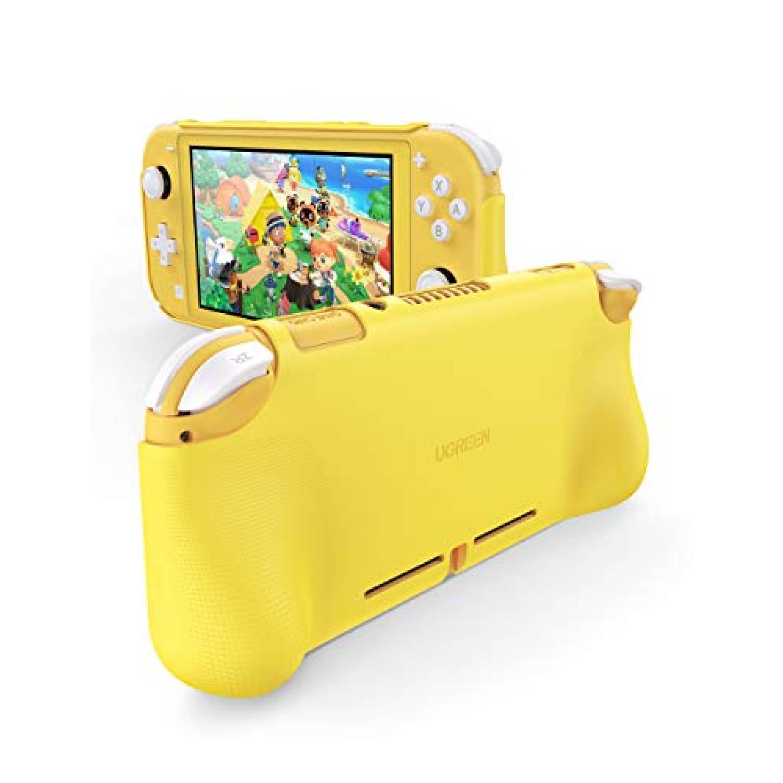 UGREEN Funda para Nintendo Switch Lite Protectora de PC endo Switch Lite Amarillo