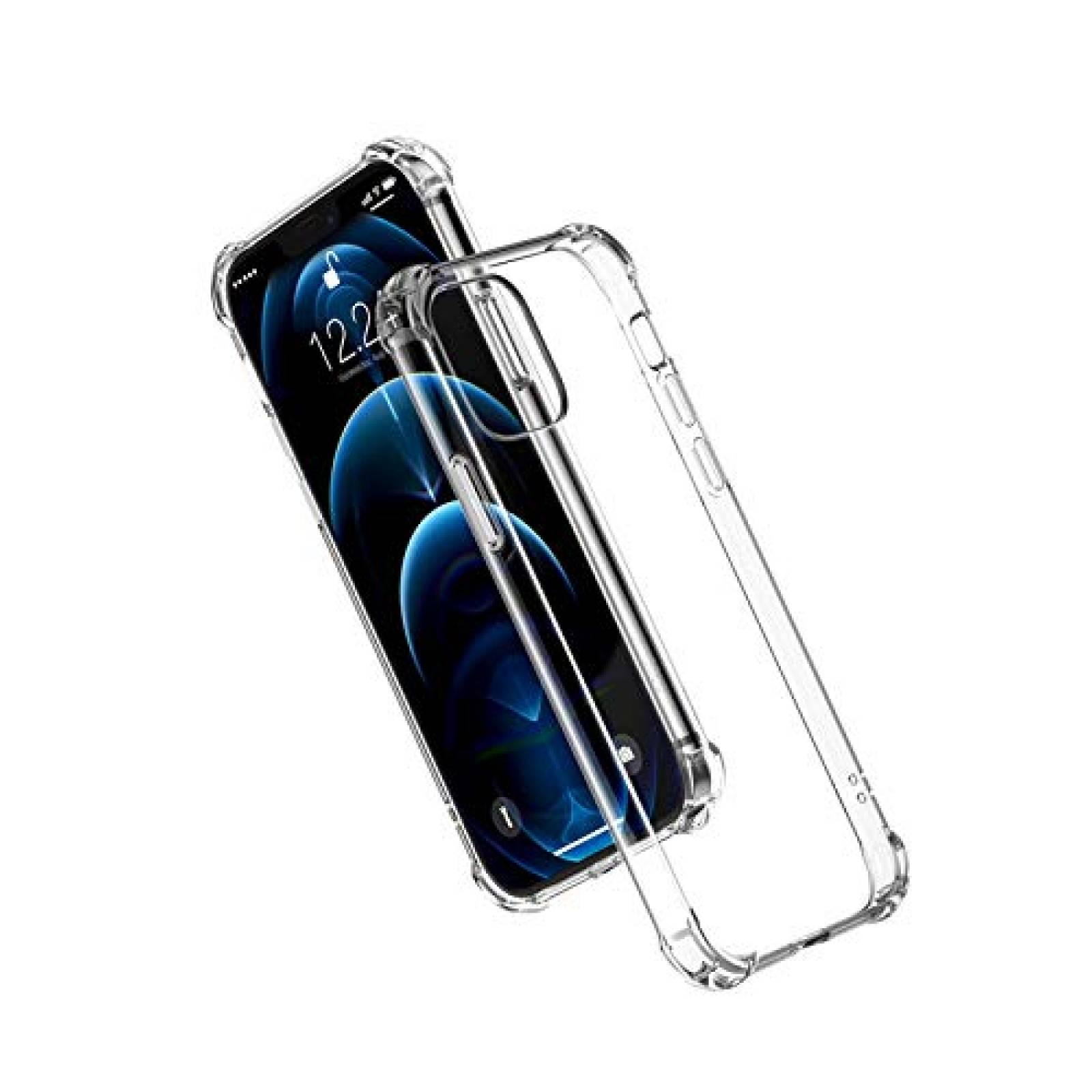 UGREEN Funda para iPhone 12 Pro MAX de 6.7 Case Transpa e Esquina HD Transparente
