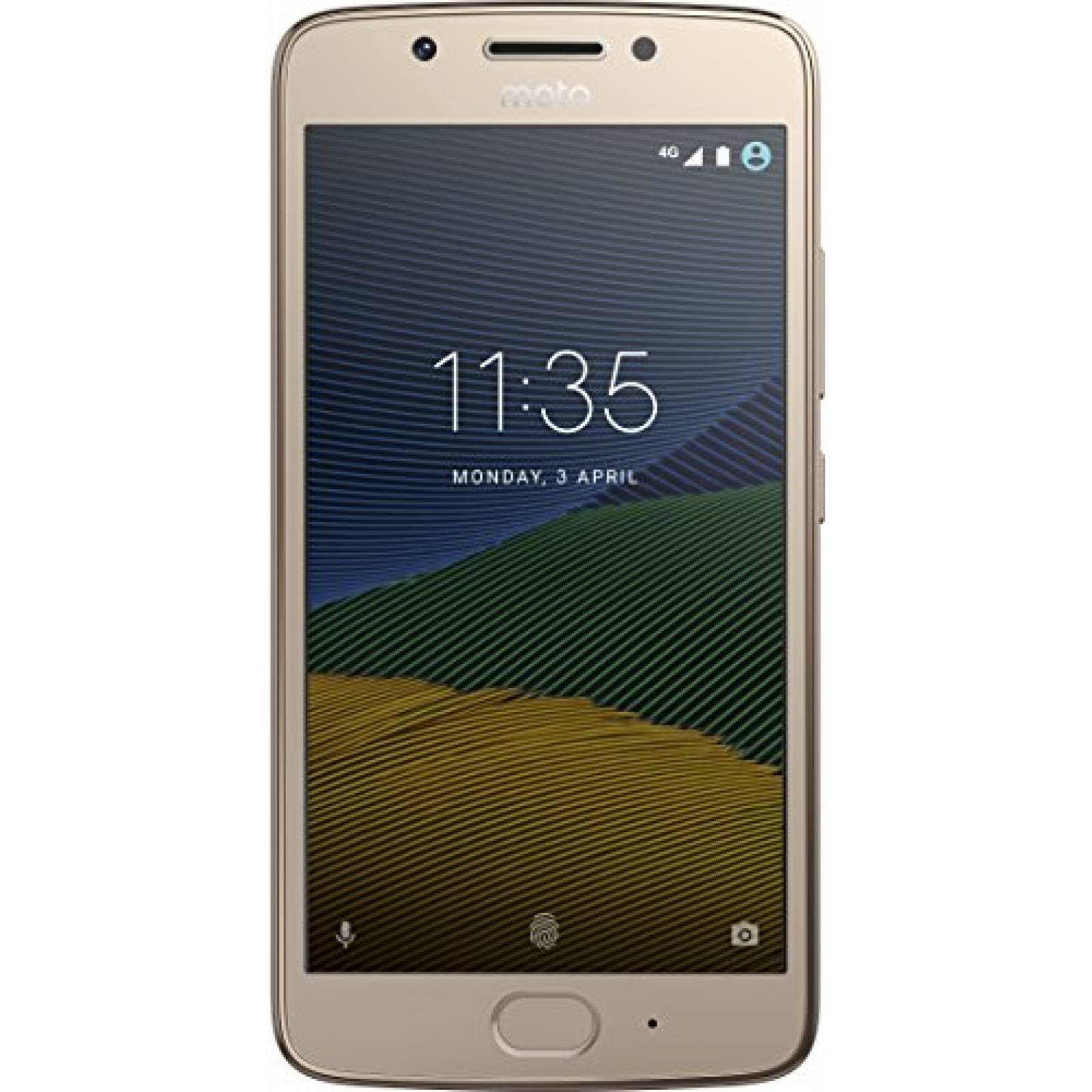 Motorola XT1671 Smartphone Moto G5 color Dorado. Double SIM, Desbloqueado Nacional