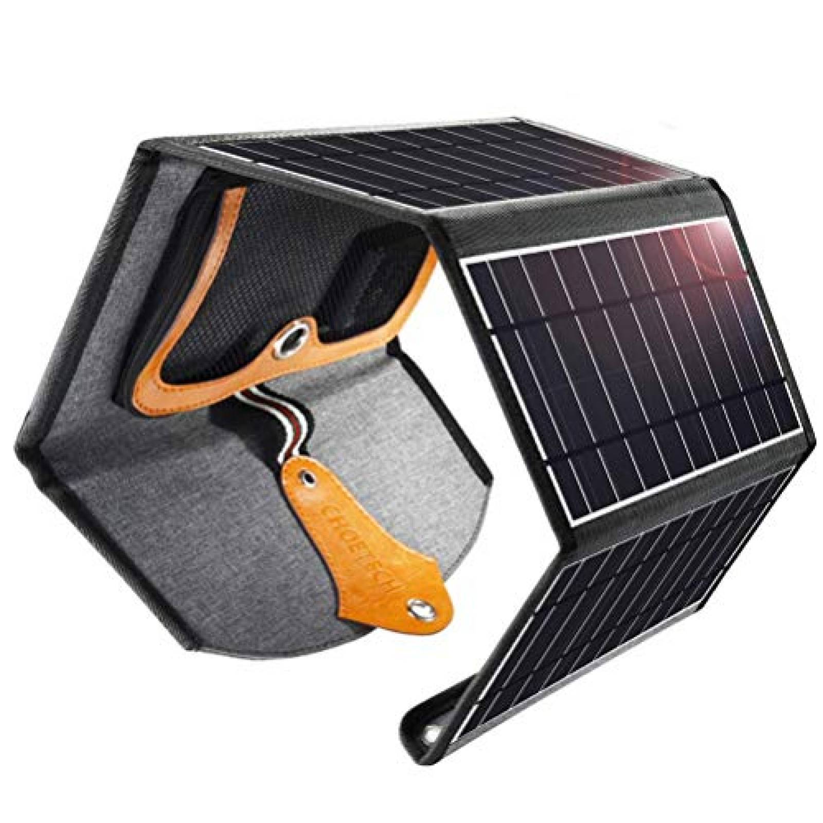 Funda CHOETECH Cargador Solar Plegable, 22W Panel Solar etooth etc